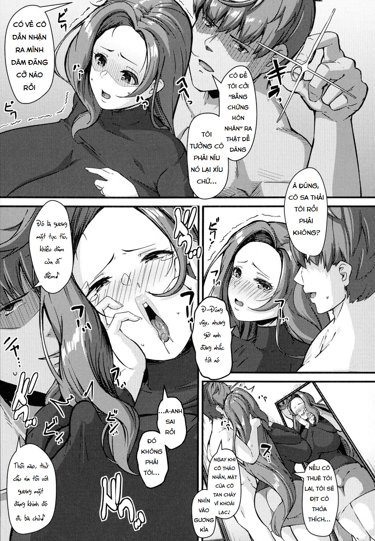 Đọc truyện hentai Biệt thự khoái lạc Con gà trống mê hoặc - Chap 4