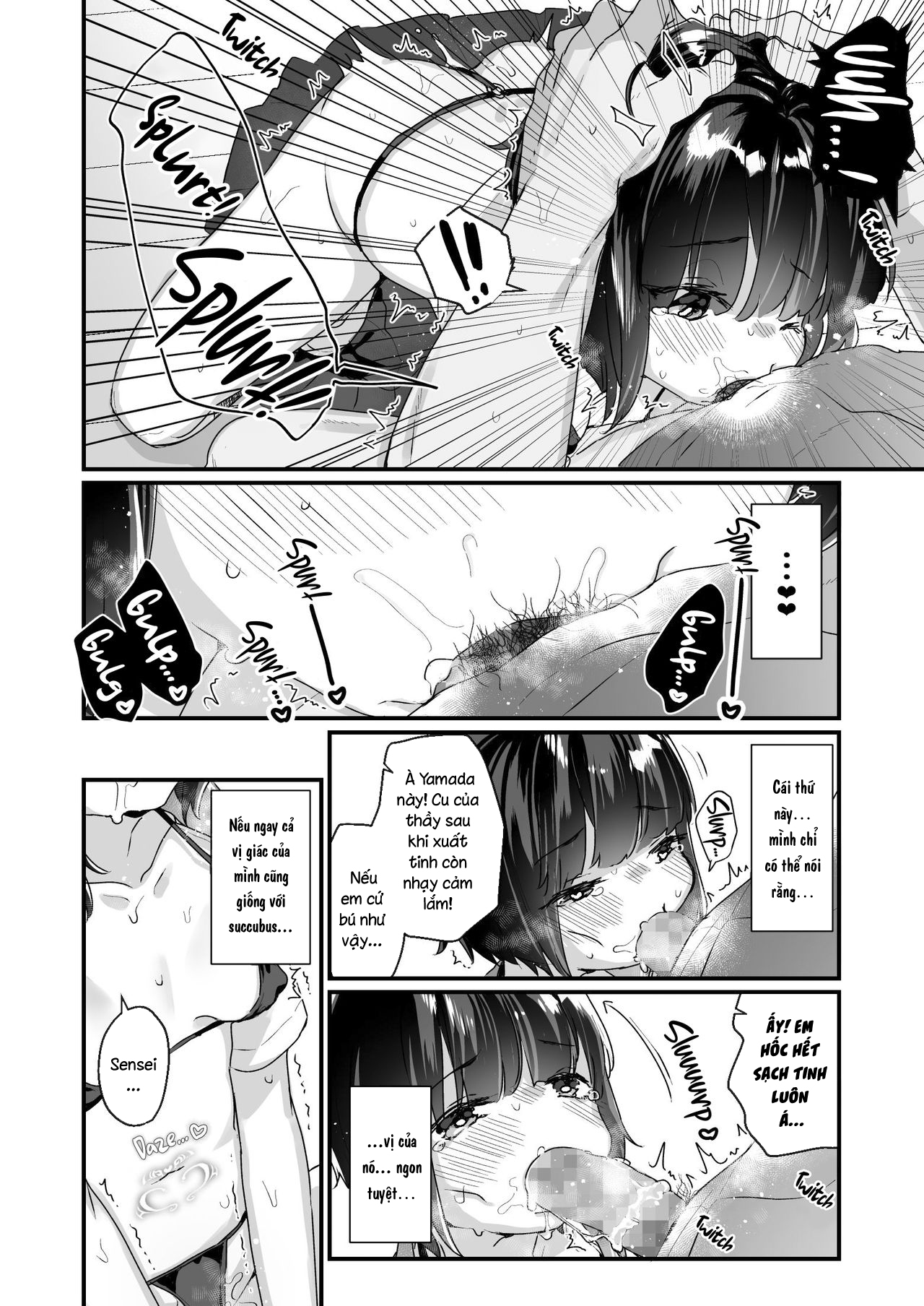 Đọc truyện hentai Tôi chuyển sinh thành Succubus - Oneshot