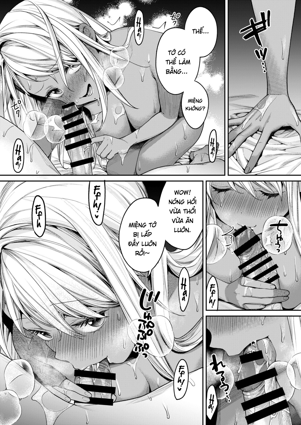 Đọc truyện hentai Lí do tôi có có bạn gái là cô nàng gyaru da ngăm! - Oneshot bắn tùm lum