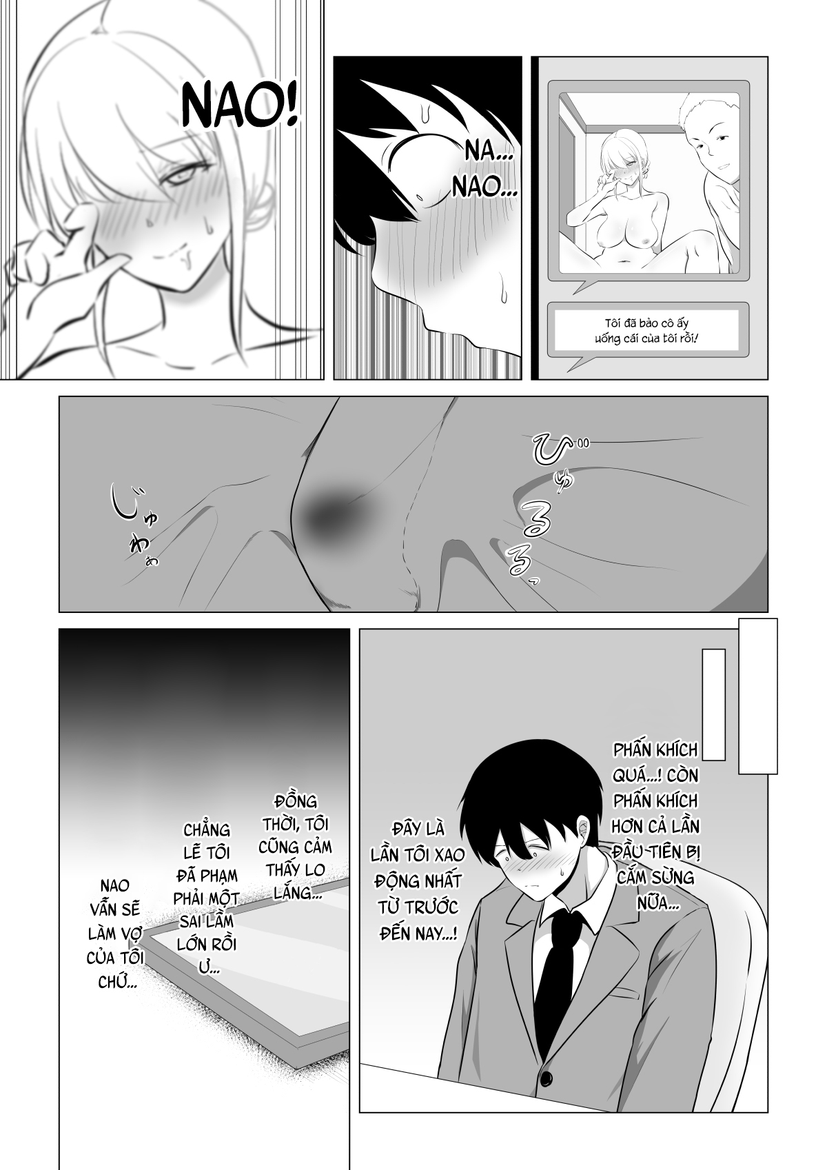 Đọc truyện hentai Chuyện vợ yêu của tôi bị người đàn ông khác nắm giữ - Oneshot