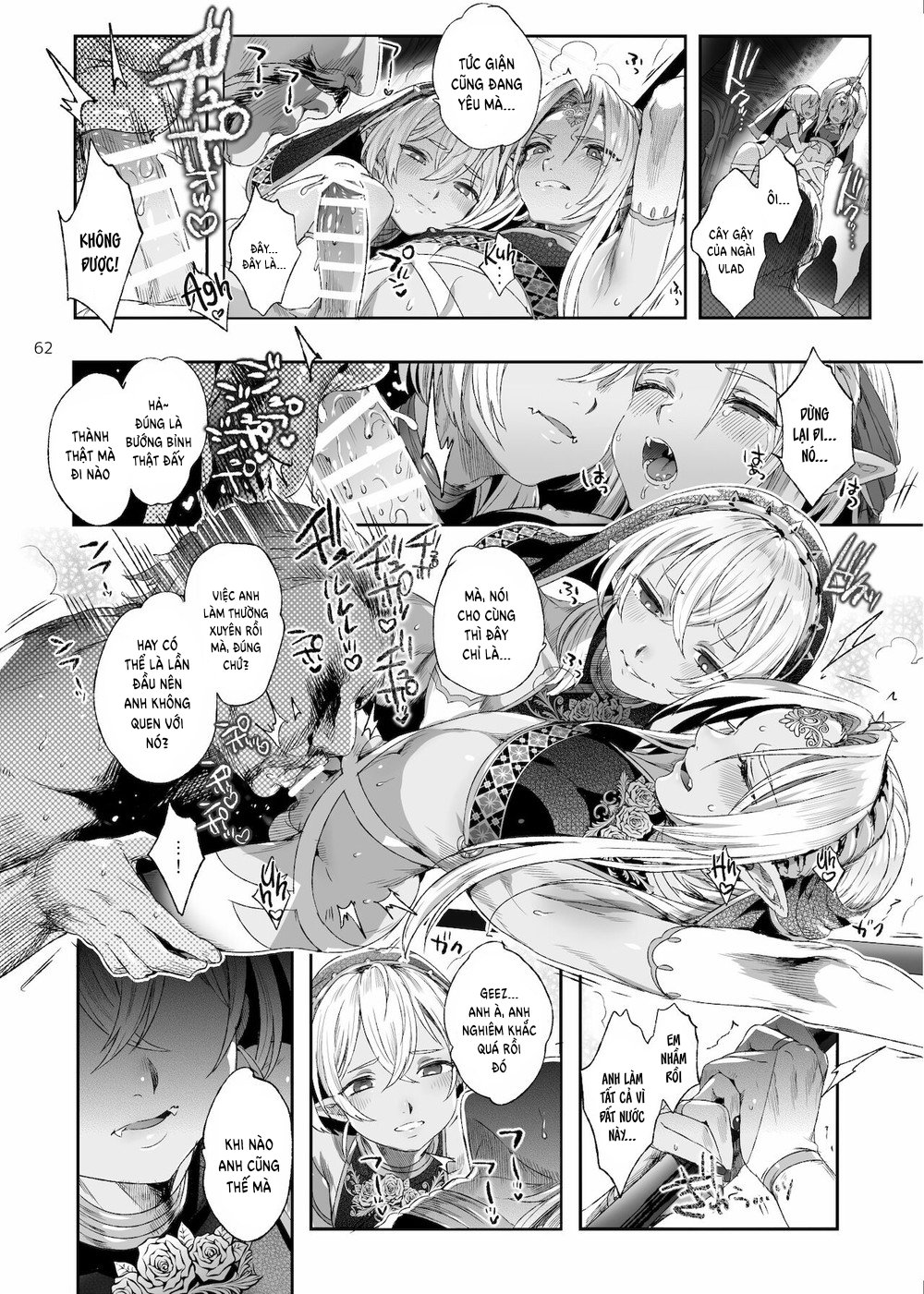 Đọc truyện hentai Chàng ma cà rồng bé nhỏ - Chap 3