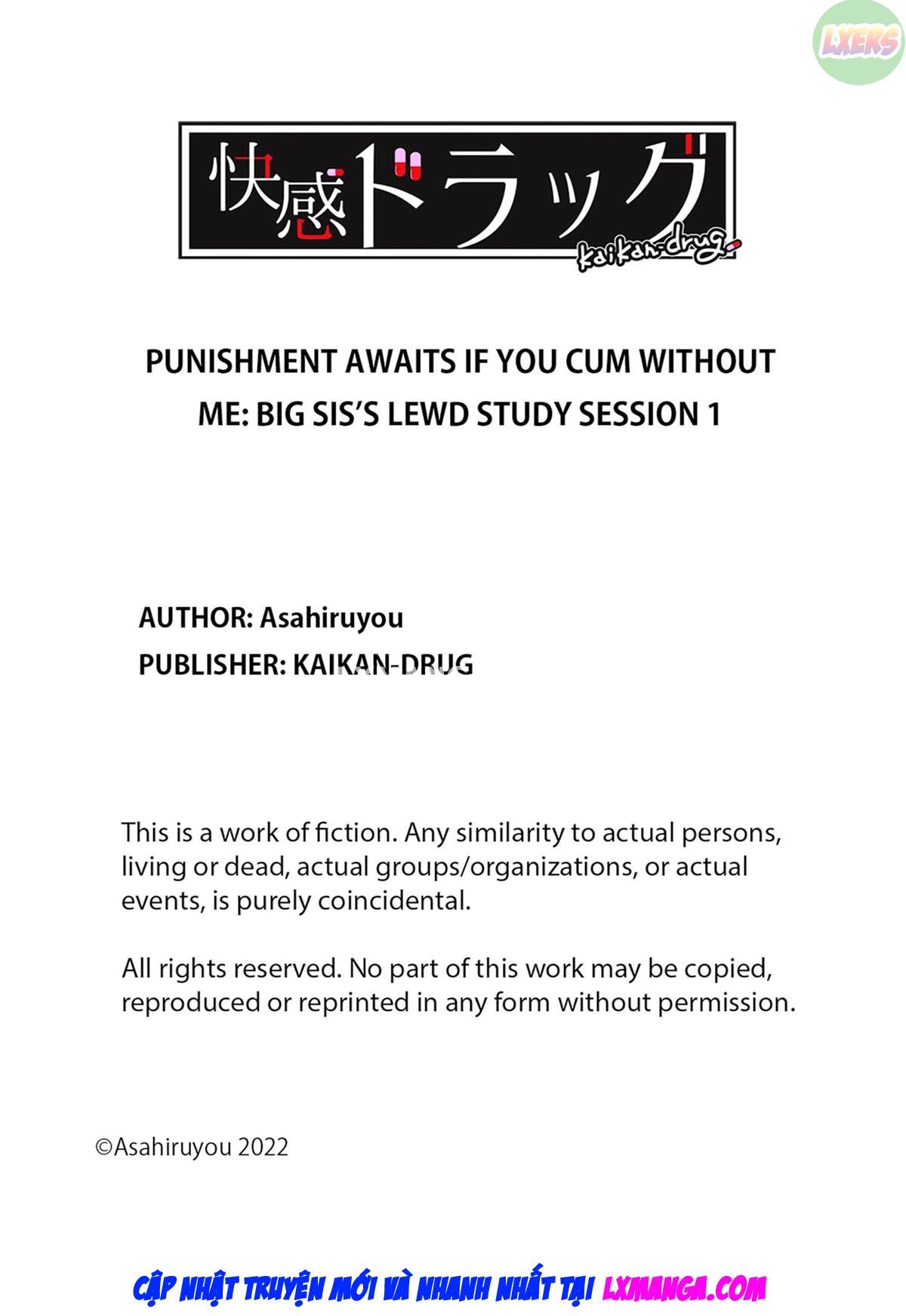 Đọc truyện hentai Sự trừng phạt đang chờ đợi nếu bạn xuất tinh mà không có tôi - Oneshot