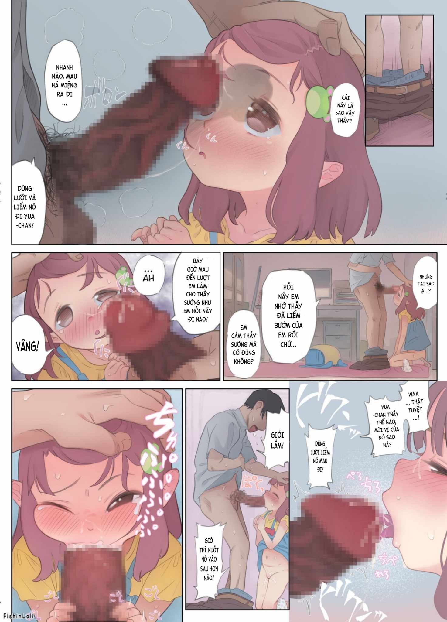 Đọc truyện hentai Cô gái ngây thơ Yua-chan - mối tình bị cấm đoán với giáo viên tàn bạo... - Oneshot