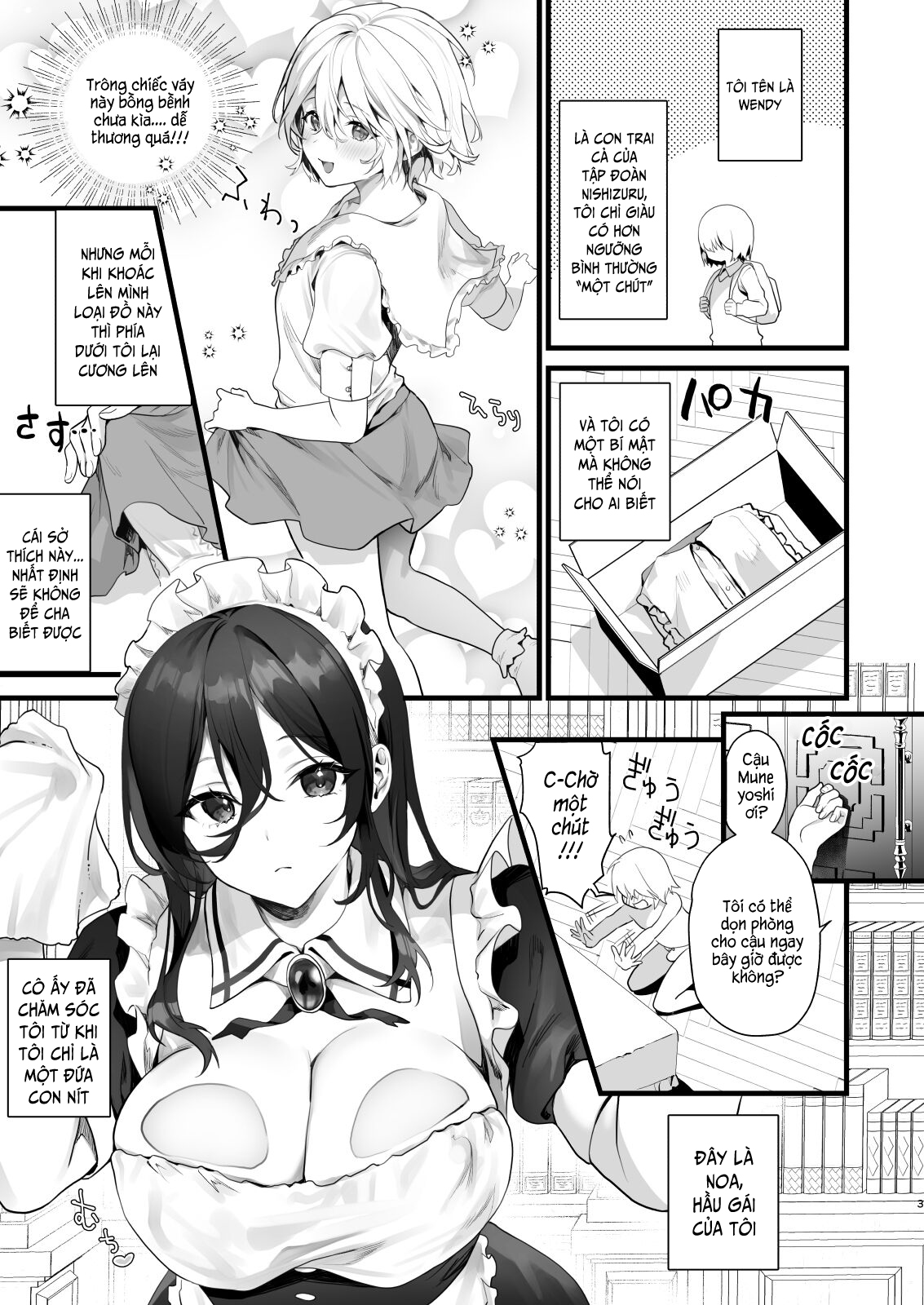Đọc truyện hentai Chàng trai, bạn nghĩ sao? - Oneshot