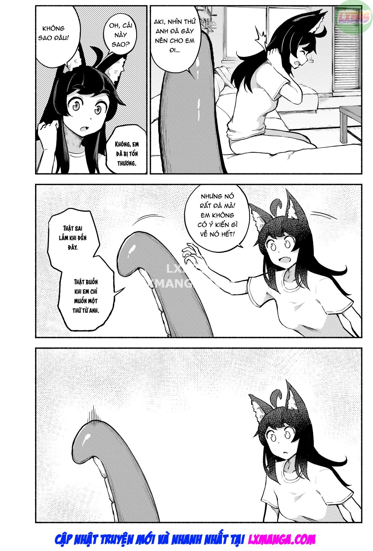 Đọc truyện hentai Người hầu của tôi là quái vật xúc tu - Chap 4 - [END]