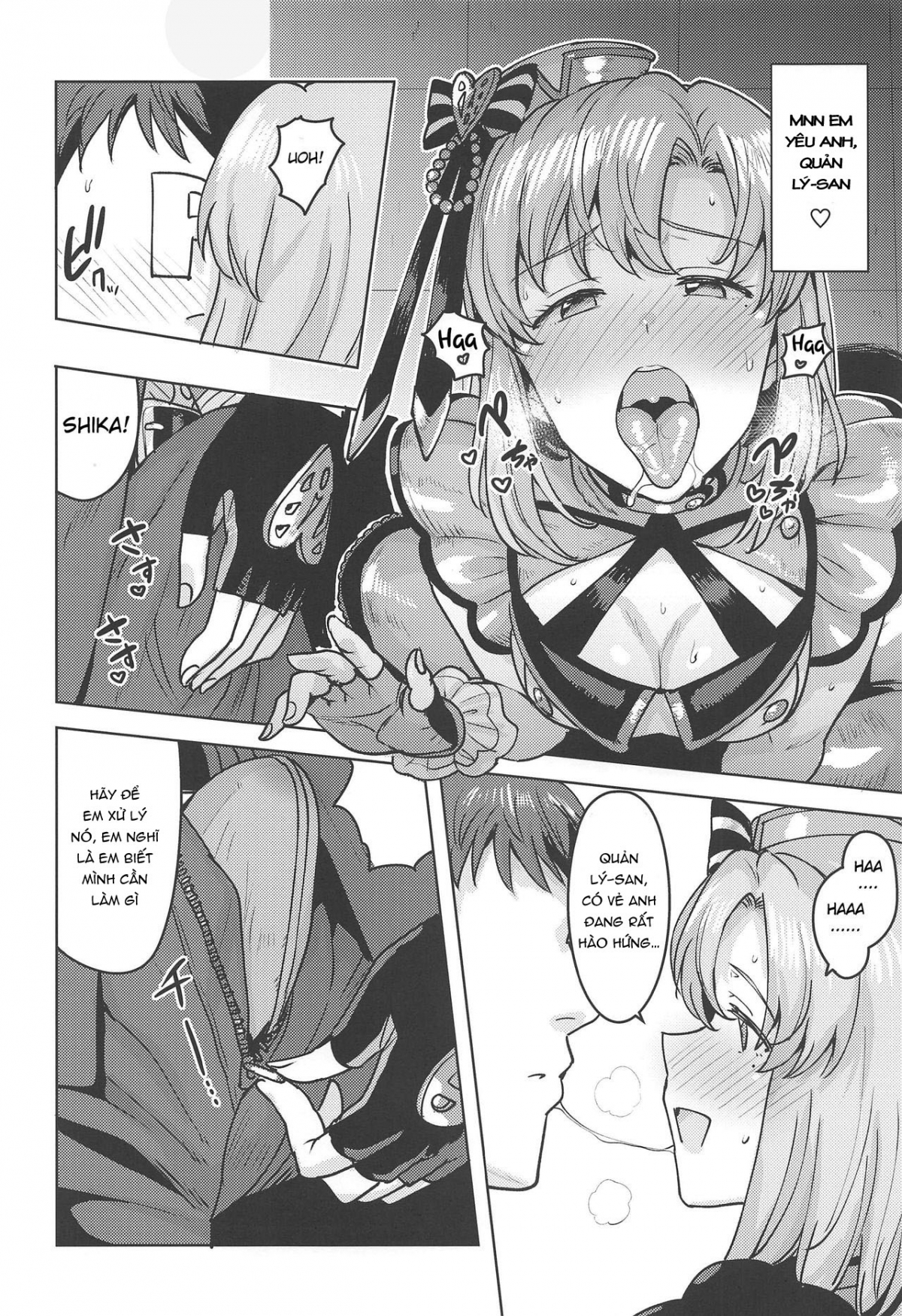 Đọc truyện hentai Shika wa Tottemo Sekkyokuteki desu! (THE IDOLM@STER STELLA STAGE) - Oneshot