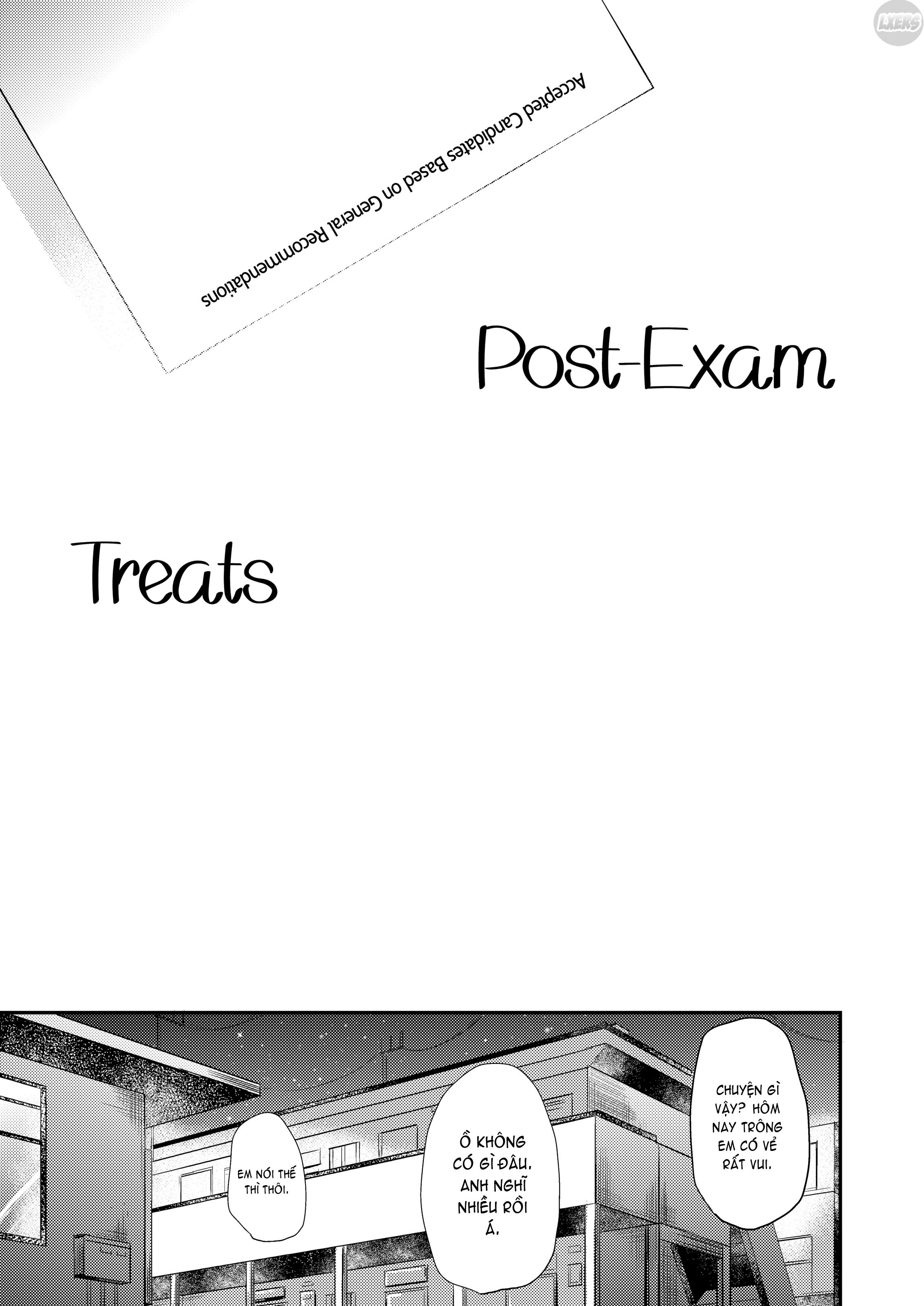 Đọc truyện hentai Phần thưởng sau kỳ thi - Post-Exam Treats