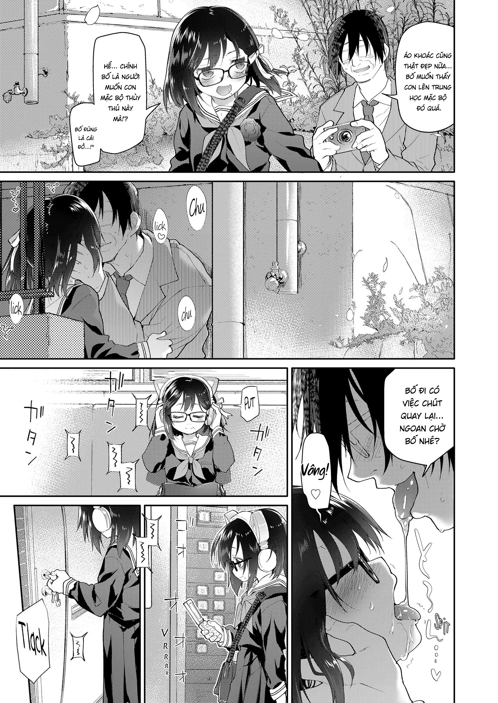 Đọc truyện hentai Trở thành bạn gái của bố khi 12 tuổi - Oneshot dài