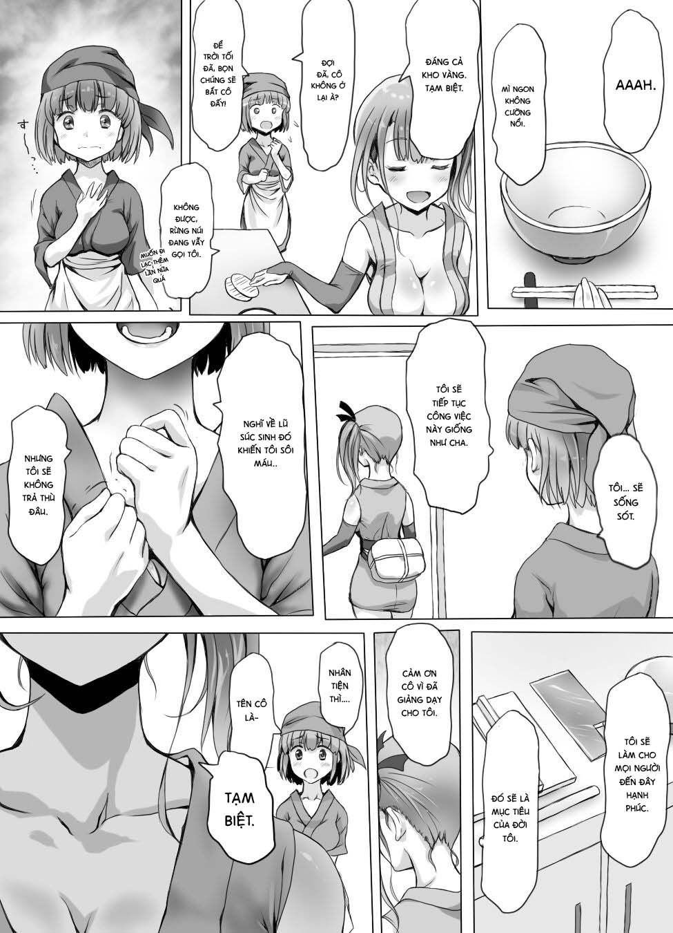 Đọc truyện hentai Vẫn muốn xuất tinh ngay cả khi bạn đã bị hiếp dâm tập thể - Chap 2 - End.