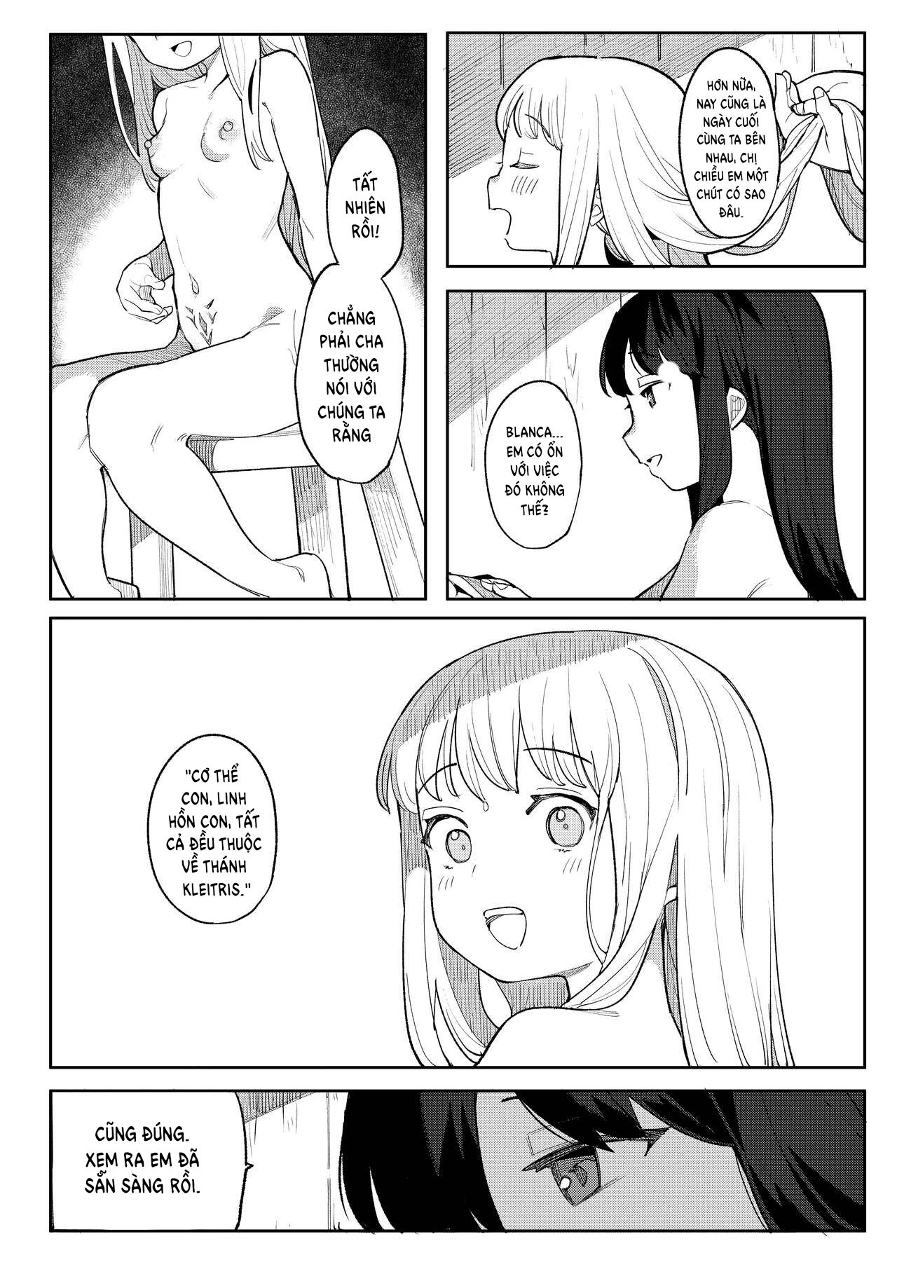 Đọc truyện hentai Nhà vệ sinh Saint Blanca - Oneshot
