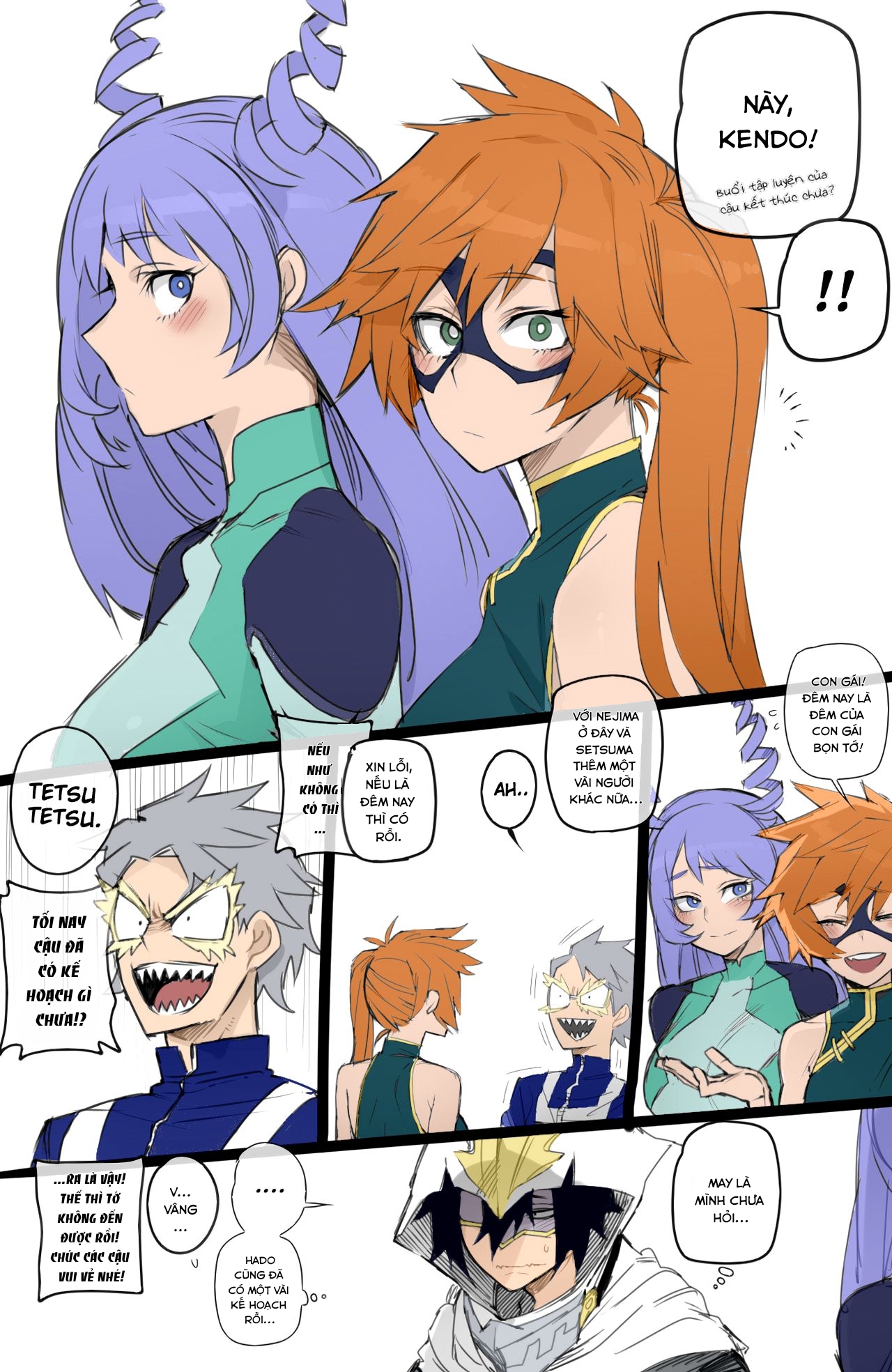 Đọc truyện hentai MY HERO HAREM - Chap 3 Full color