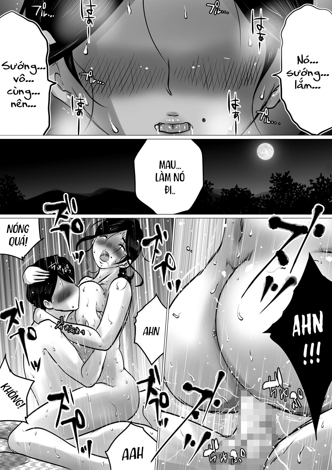 Đọc truyện hentai Cùng mẹ đi suối nước nóng Oneshot