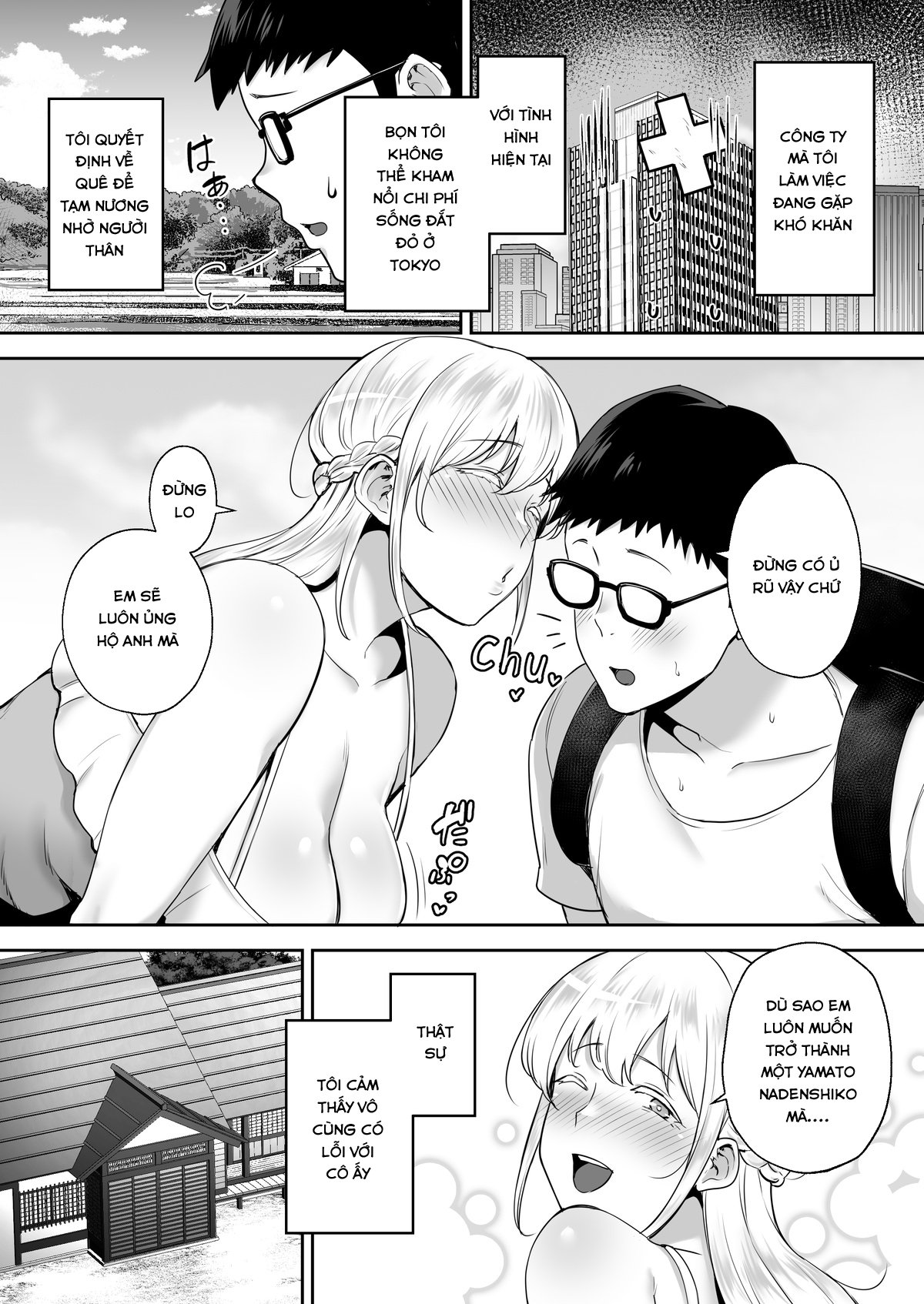 Đọc truyện hentai Người vợ tóc vàng cho mọc sừng ngực lớn Elena Nếu tôi ngưỡng mộ Yamato Nadeshiko - Oneshot