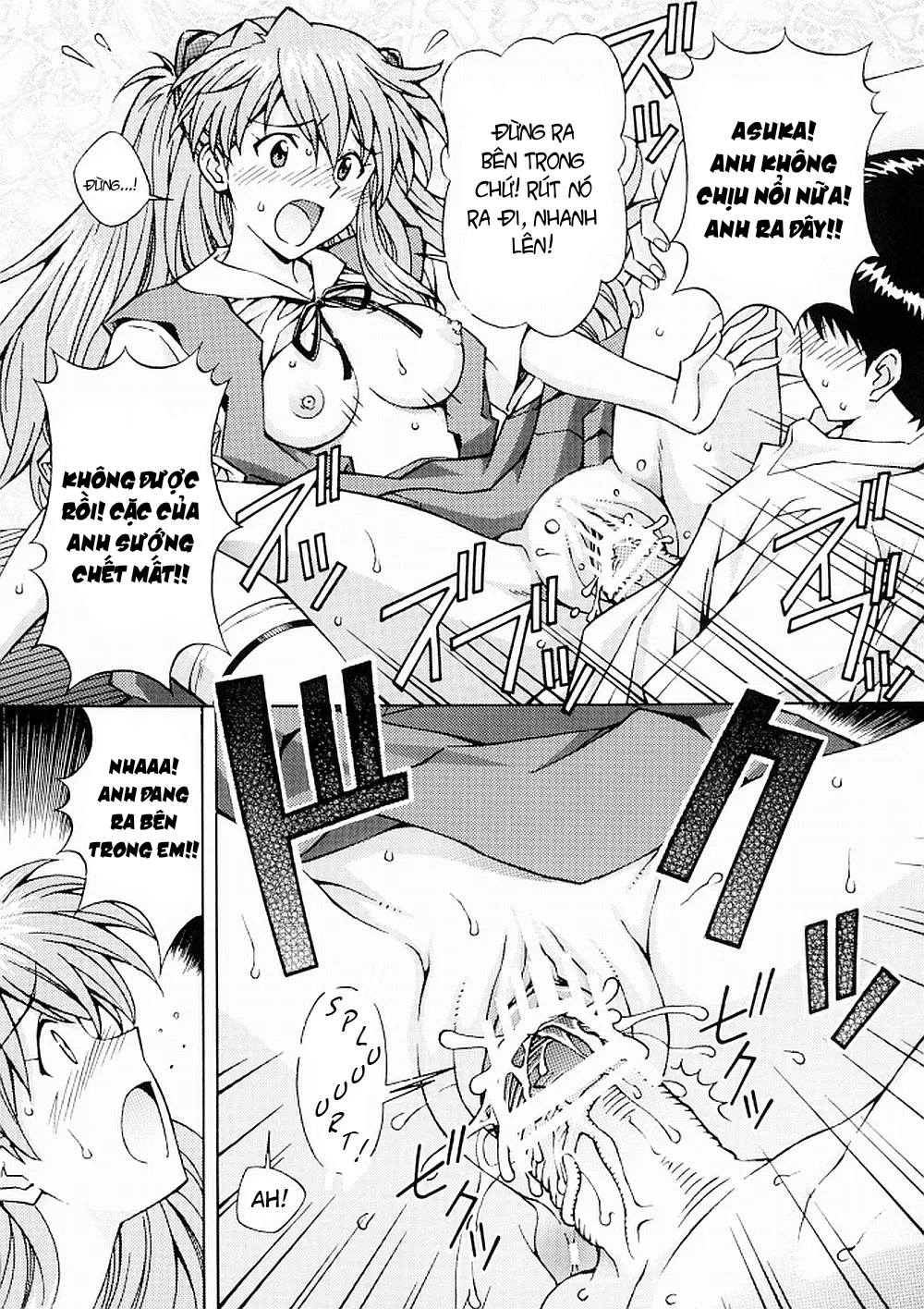 Đọc truyện hentai Đạo tàn bụ Asuka - Oneshot