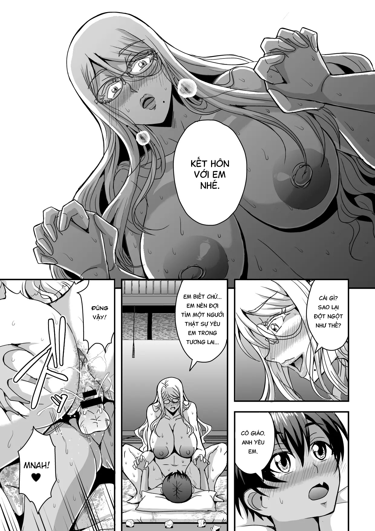 Đọc truyện hentai Cô giáo ngoại quốc tóc vàng - Oneshot
