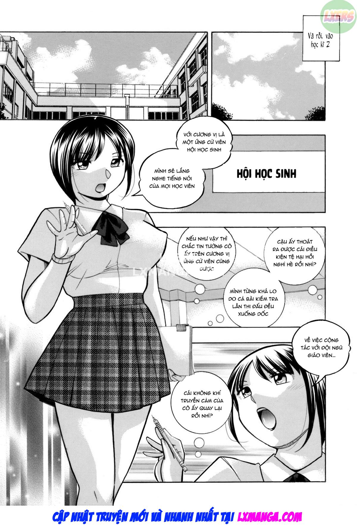 Đọc truyện hentai Nữ giáo viên dâm đãng và em học sinh may mắn Chap 9