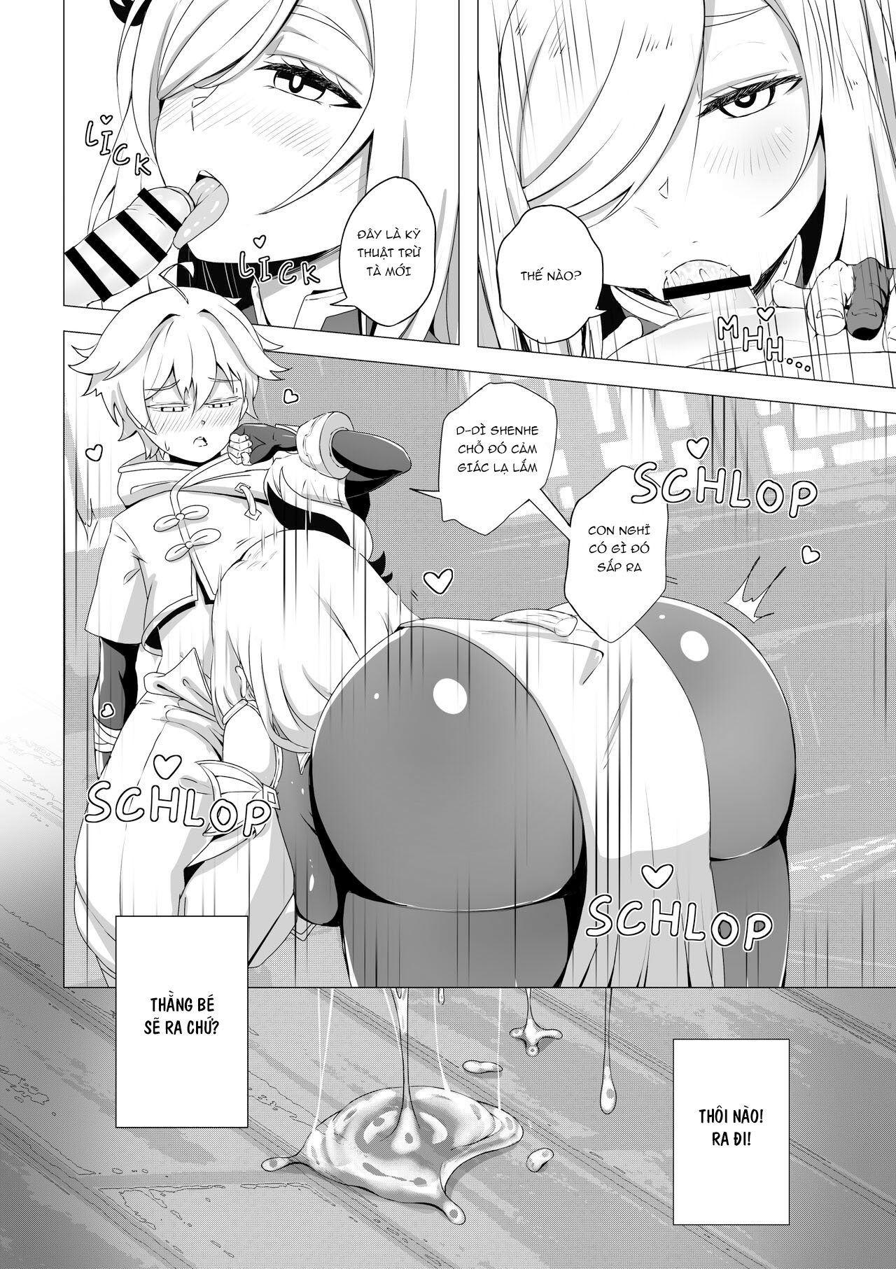 Đọc truyện hentai Shenhe Dạy Trừ Tà - Oneshot