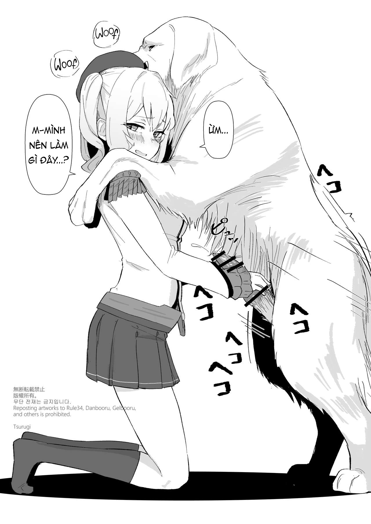 Đọc truyện hentai Đó là một con chó lớn - 1shot