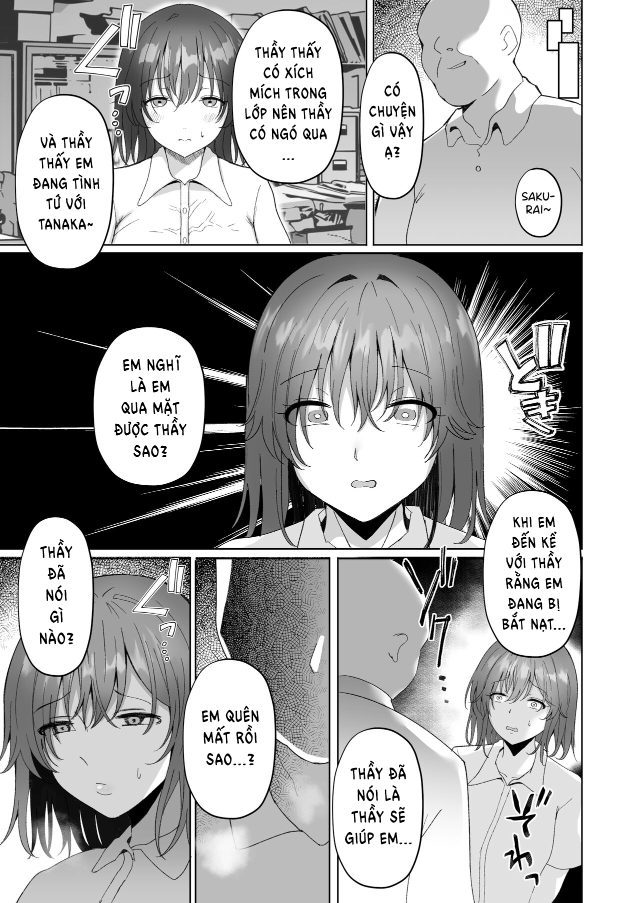 Đọc truyện hentai NTR Nỗi khổ của nữ sinh u ám - Oneshot