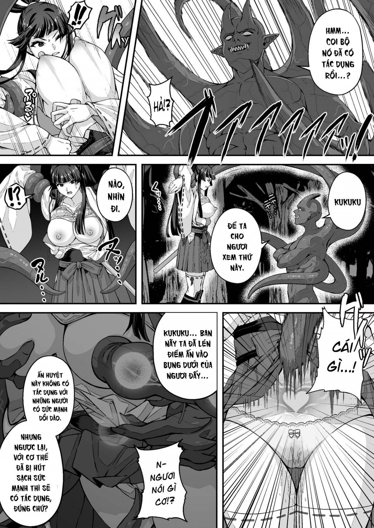 Đọc truyện hentai Nhà trừ tà bậc thầy, ma quỷ ở đây ta sẽ hút hết tinh khí - Oneshot