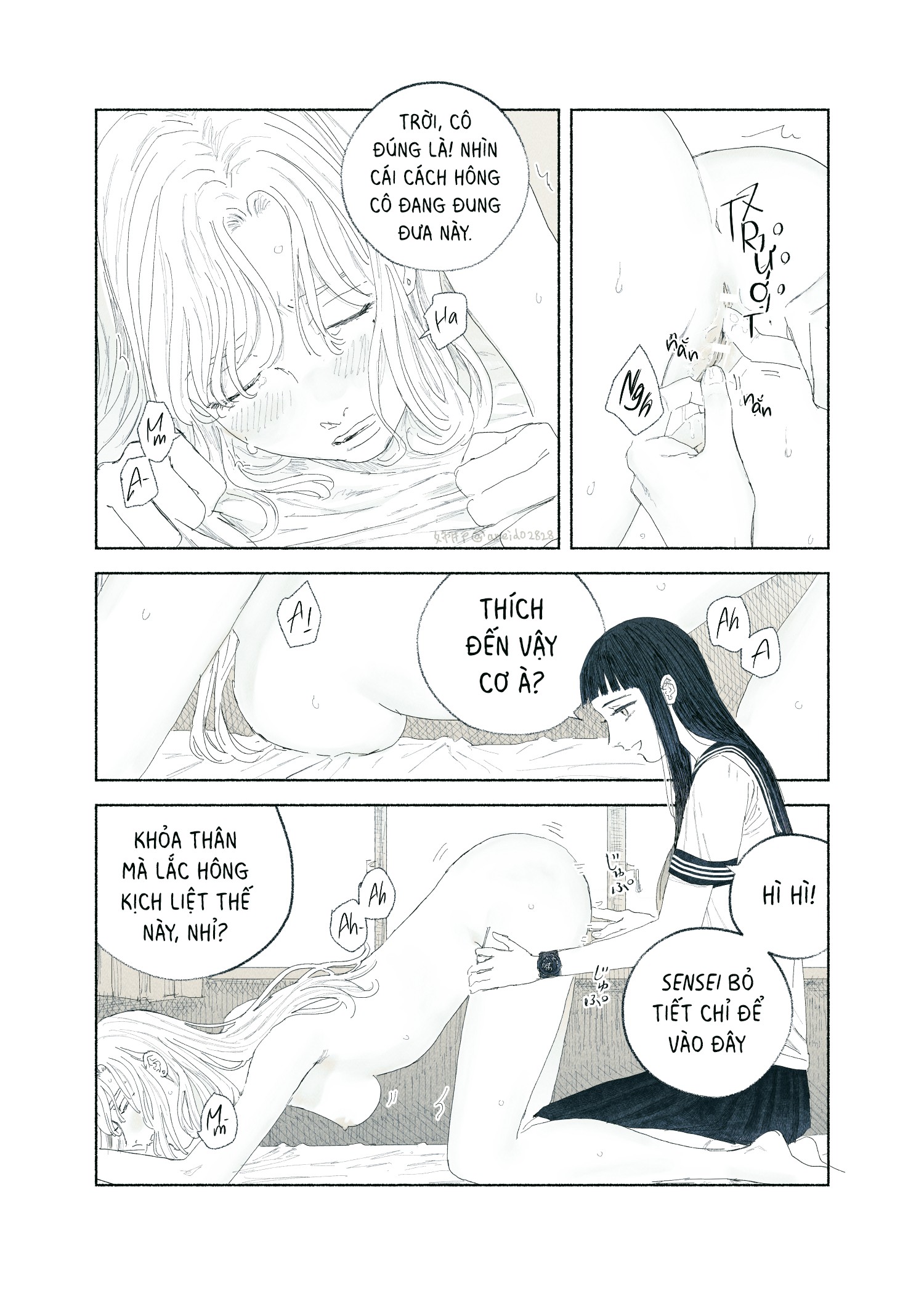 Đọc truyện hentai Chuyện về nữ giáo viên bị học sinh yandere nhấn chìm trong dục vọng - Tôi bị dằm trong tim