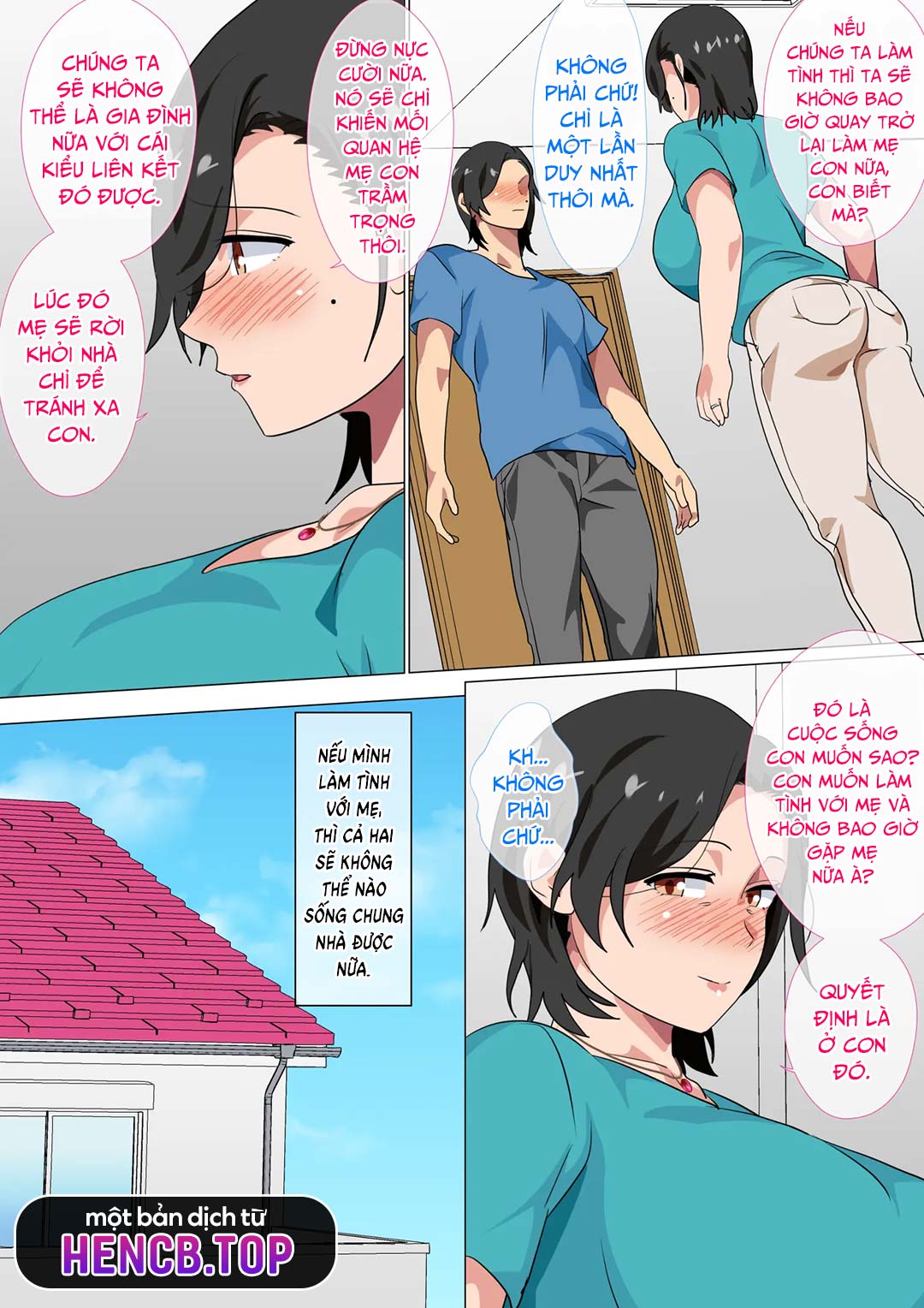 Đọc truyện hentai Câu chuyện về việc tôi đã thổ lộ tình cảm của mình với mẹ và bà cho tôi quan hệ tình dục với bà chỉ trong một ngày - Chap 1