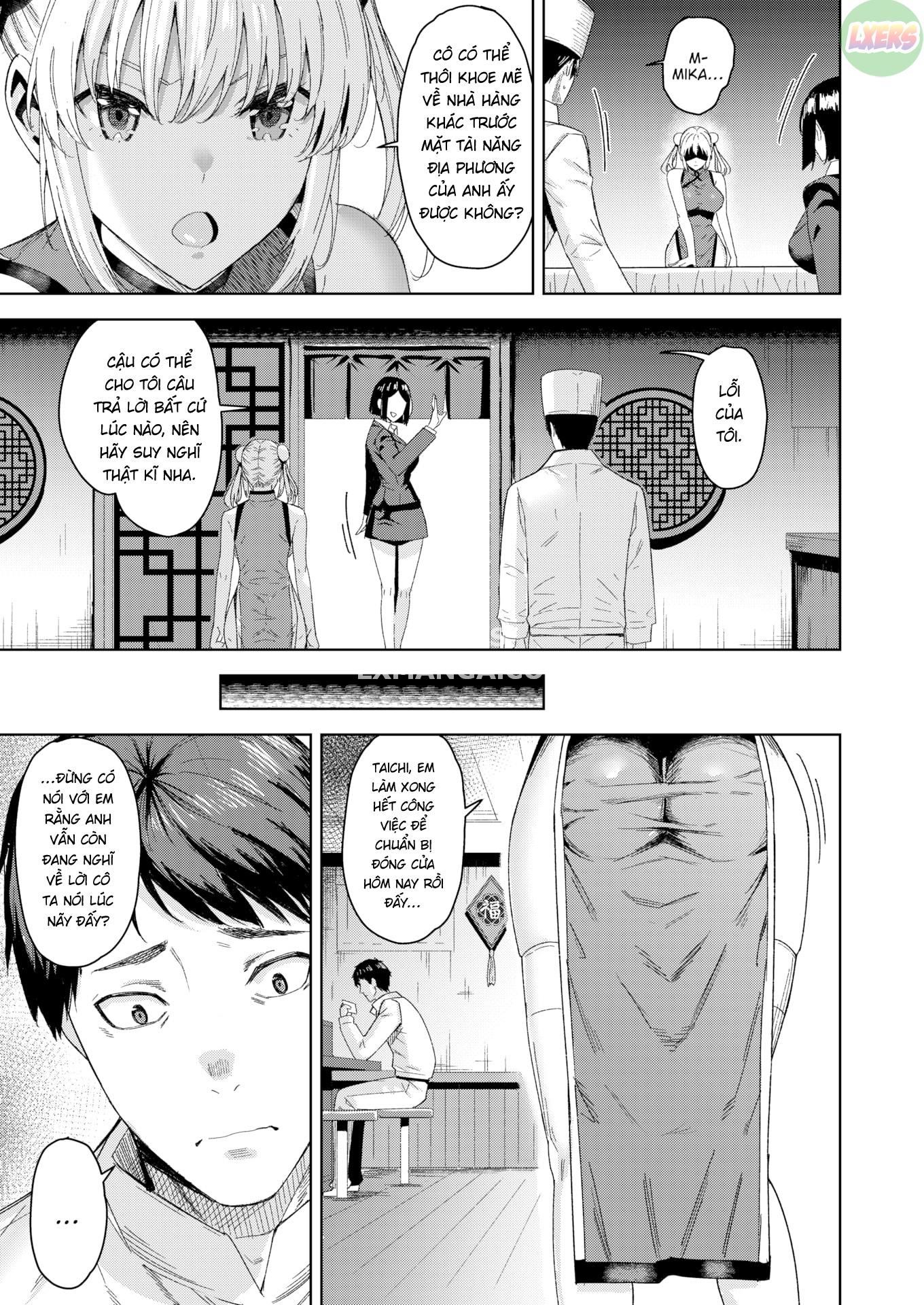 Đọc truyện hentai Con gái chủ quán và anh đầu bếp may mắn - Oneshot