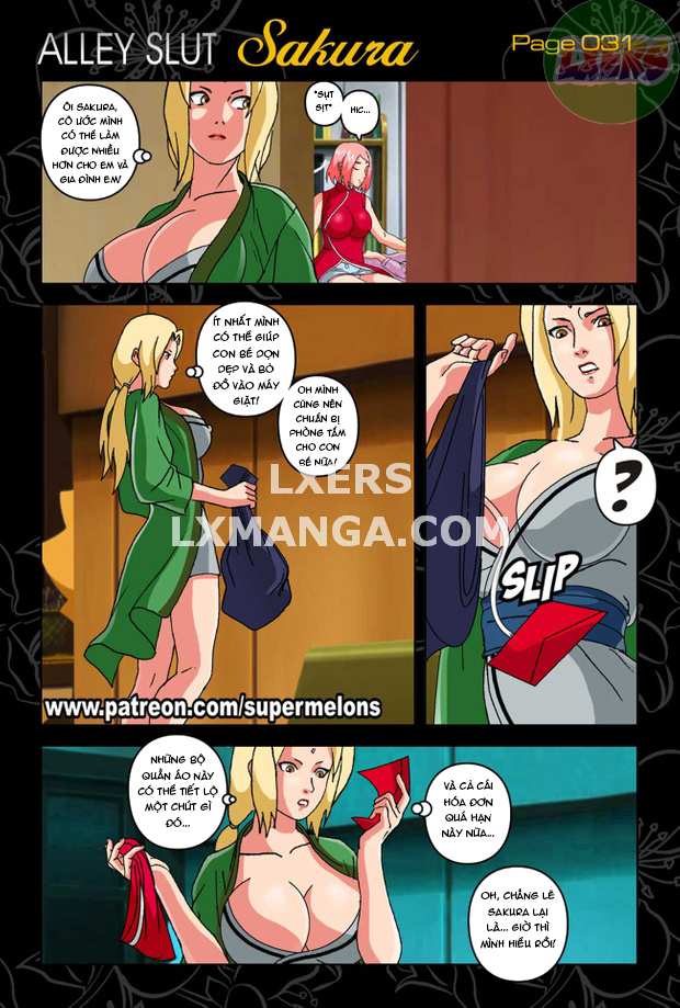 Đọc truyện hentai Ngõ Con Đĩ Sakura Chap 1