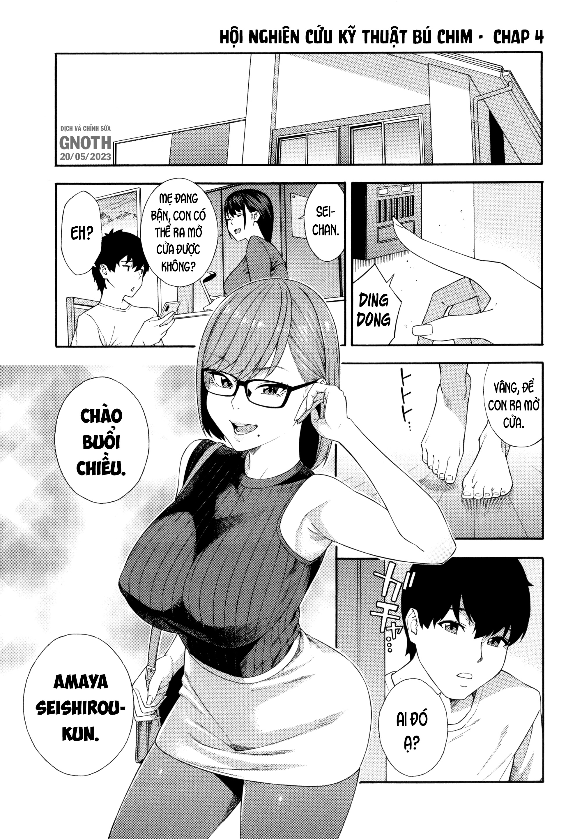Đọc truyện hentai Phòng nghiên cứu Fallatio Chap 4