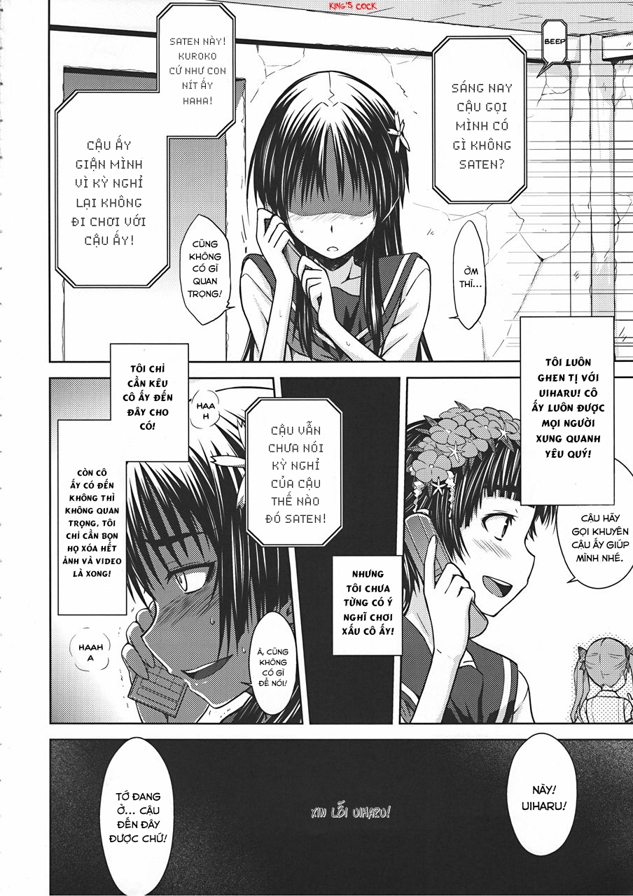 Đọc truyện hentai Bí mật của Saten Ruiko - Oneshot