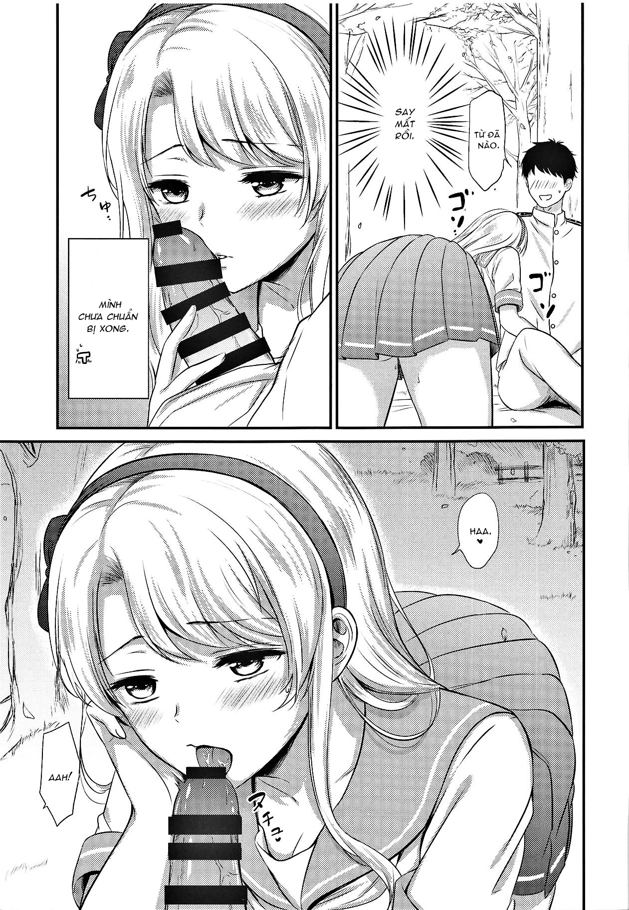 Đọc truyện hentai Sagiri và tình dục ngắm hoa anh đào Kantai Collection KanColle - Oneshot