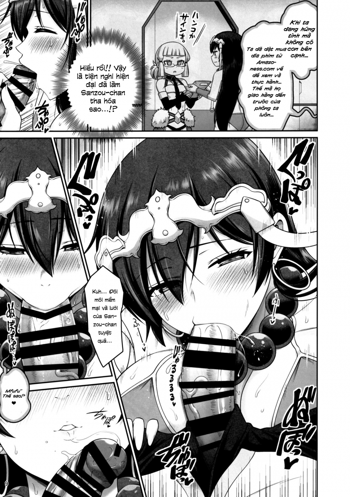 Đọc truyện hentai Seiyoku Bakuhatsu! Sanzou-chan (Fate/Grand Order) - Oneshot