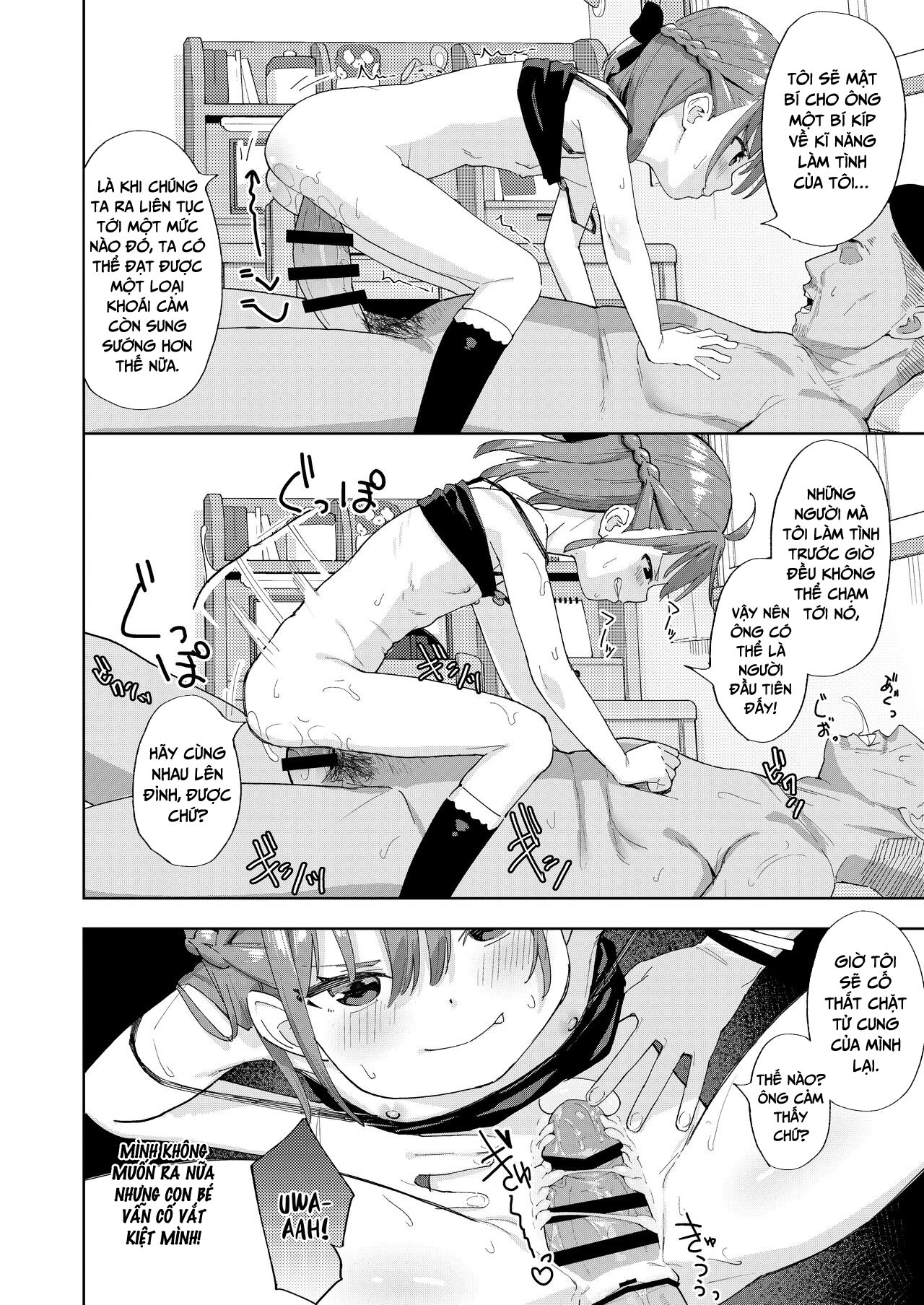 Đọc truyện hentai Tôi bị ăn hiếp bởi một con nhãi ranh là bạn của con gái mình - Chap 1