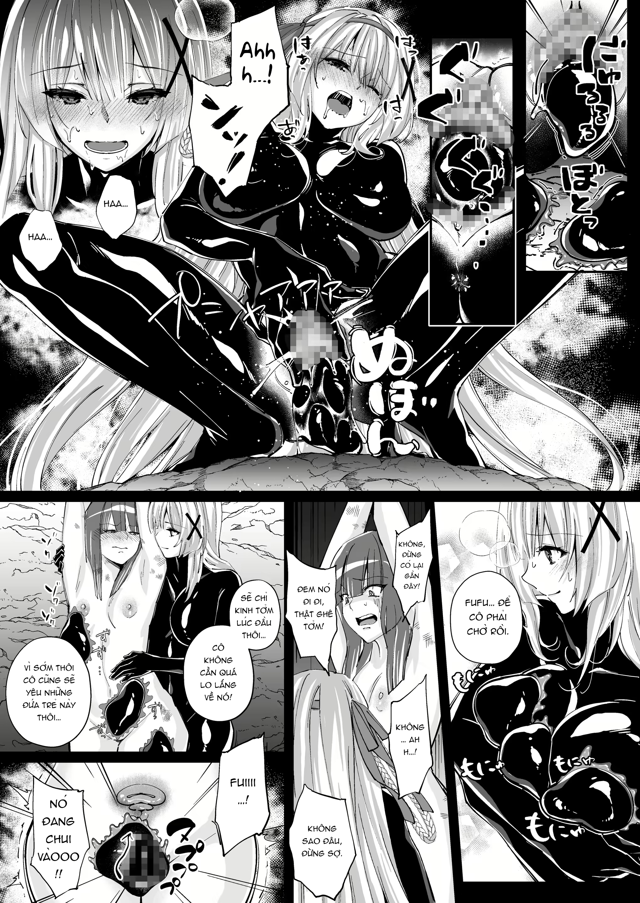 Đọc truyện hentai Cộng Sinh Câu chuyện về nàng công chúa hiệp sĩ bị ký sinh bởi bộ đồ xúc tu cao su màu đen - Onechot