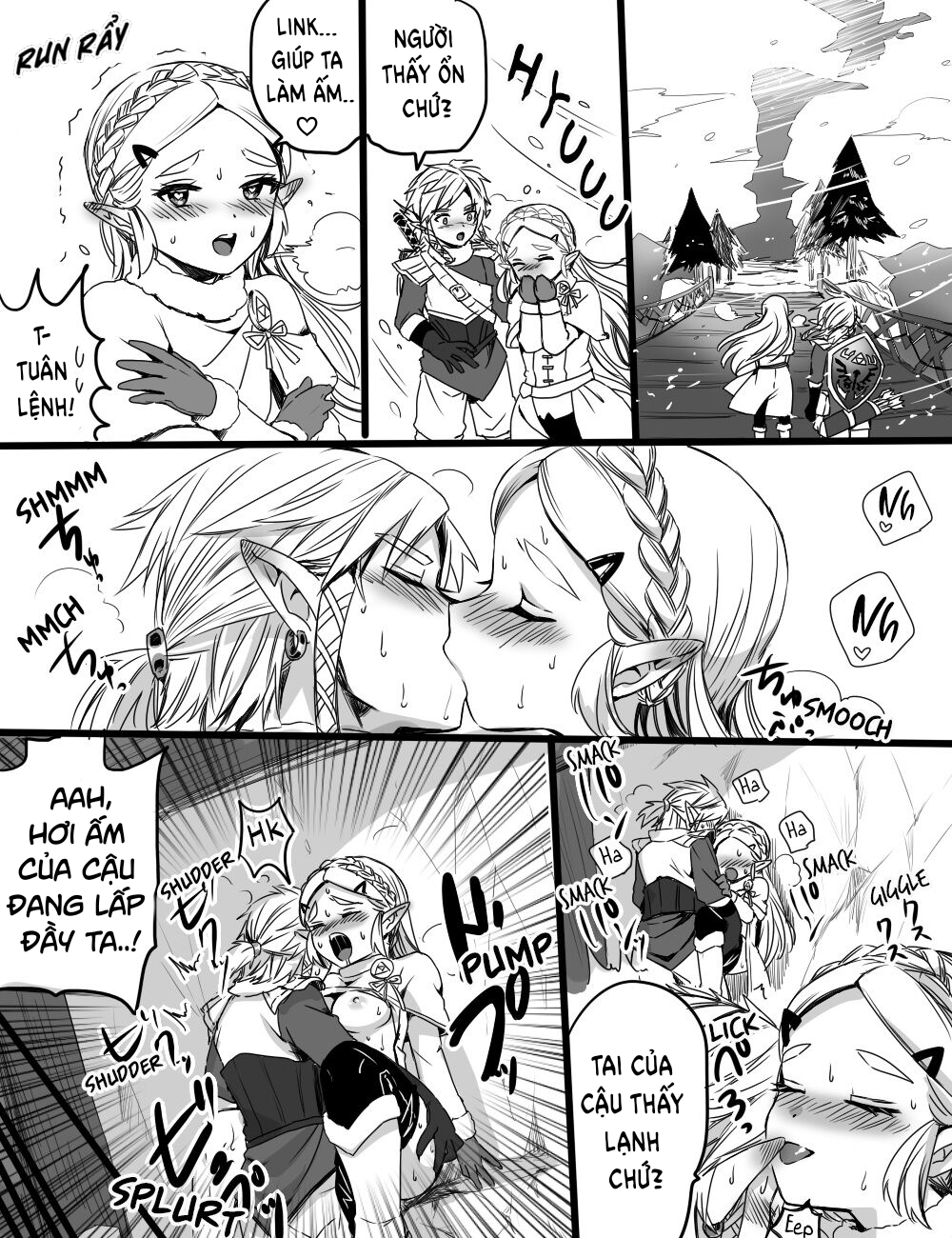 Đọc truyện hentai Vụ án Hồ Tình Yêu (The Legend of Zelda) - Chap II