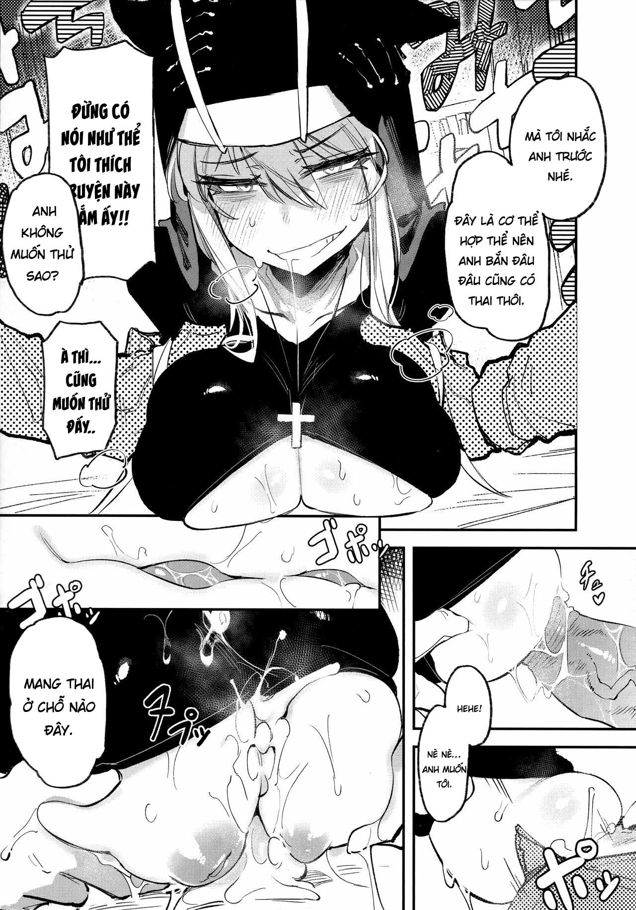 Đọc truyện hentai Cô gái săn mồi - Oneshot nứng