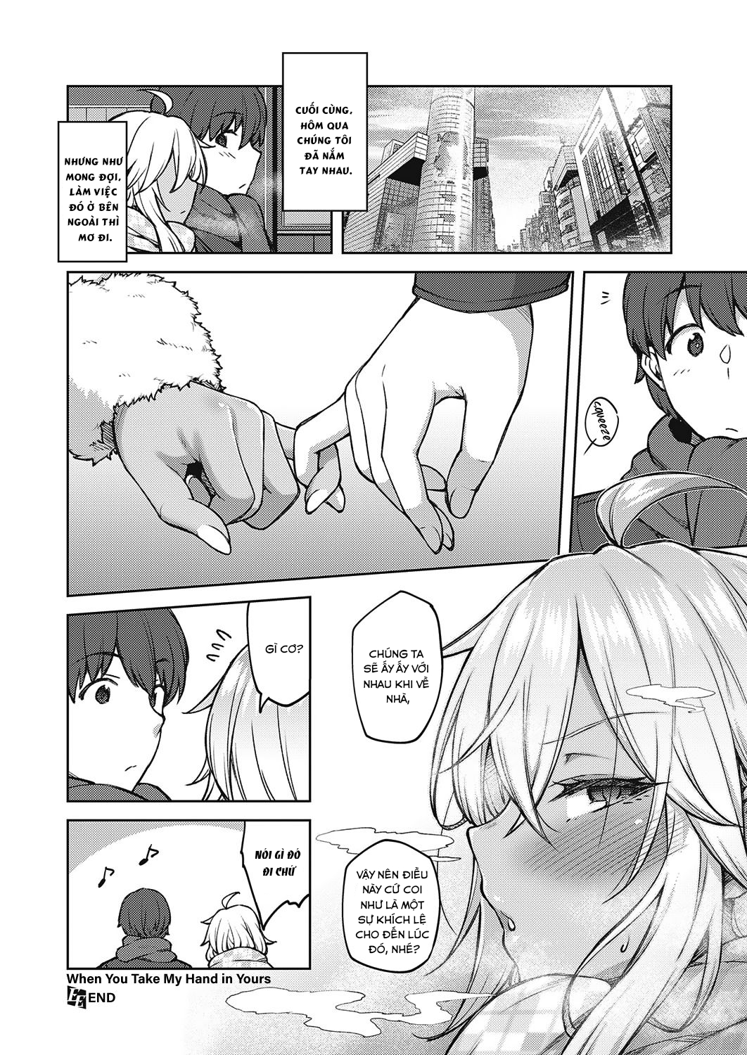 Đọc truyện hentai Khi anh nắm lấy tay em - Oneshot