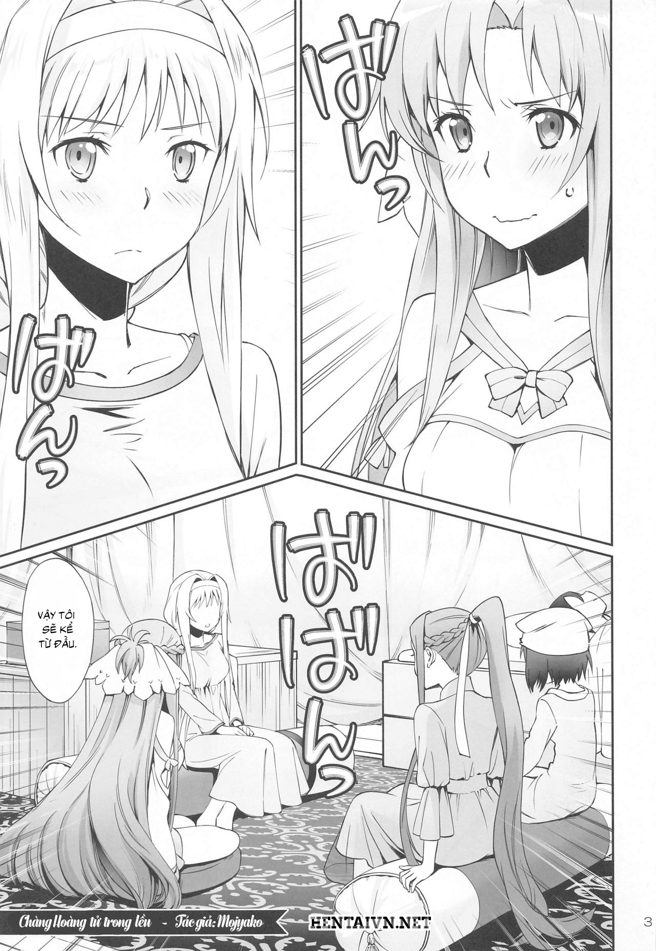 Đọc truyện hentai Chàng Hoàng Tử Trong Lều (Sword Art Online Alicization) - Oneshot