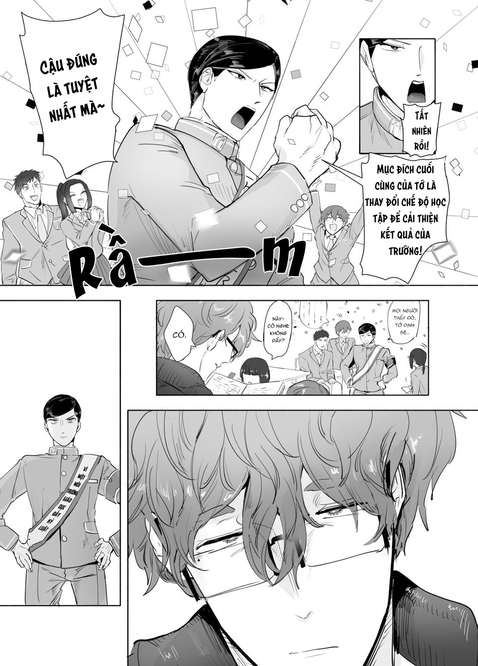 Đọc truyện hentai Cosplay y tá nóng bỏng cùng giáo viên biến thái trong phòng Hội Học sinh - Chap 2