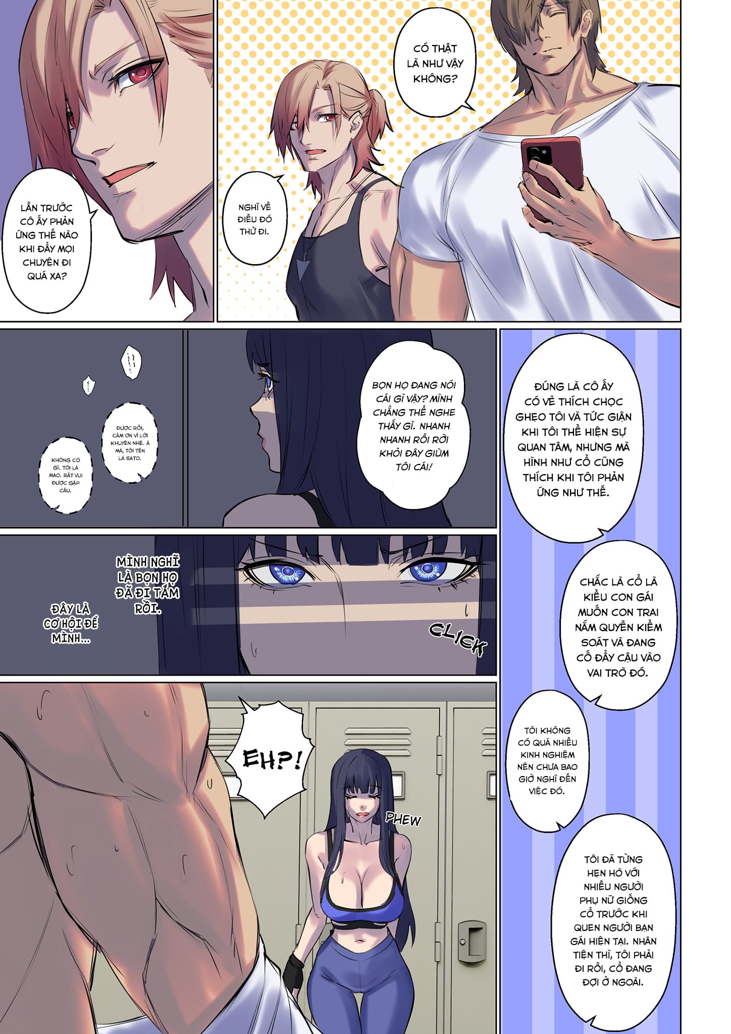 Đọc truyện hentai Bắt cóc người ngoài hành tinh - Chap 3 - Phòng gym