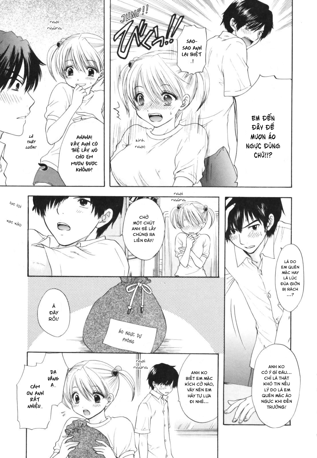 Đọc truyện hentai Cuộc đào thoát vĩ đại - Chap 6 áo ngực
