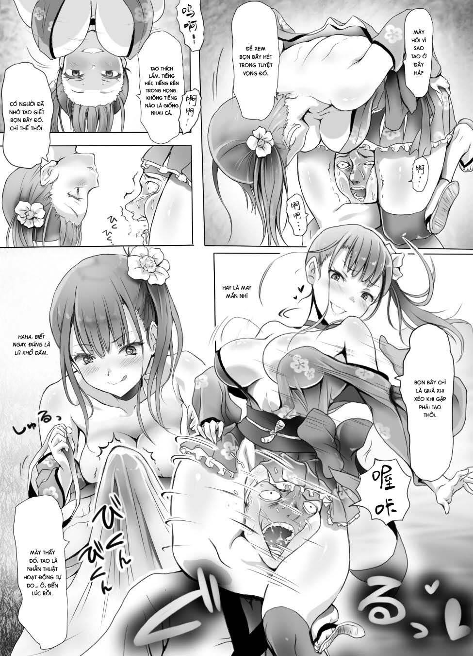 Đọc truyện hentai Vẫn muốn xuất tinh ngay cả khi bạn đã bị hiếp dâm tập thể - Chap 2 - End.