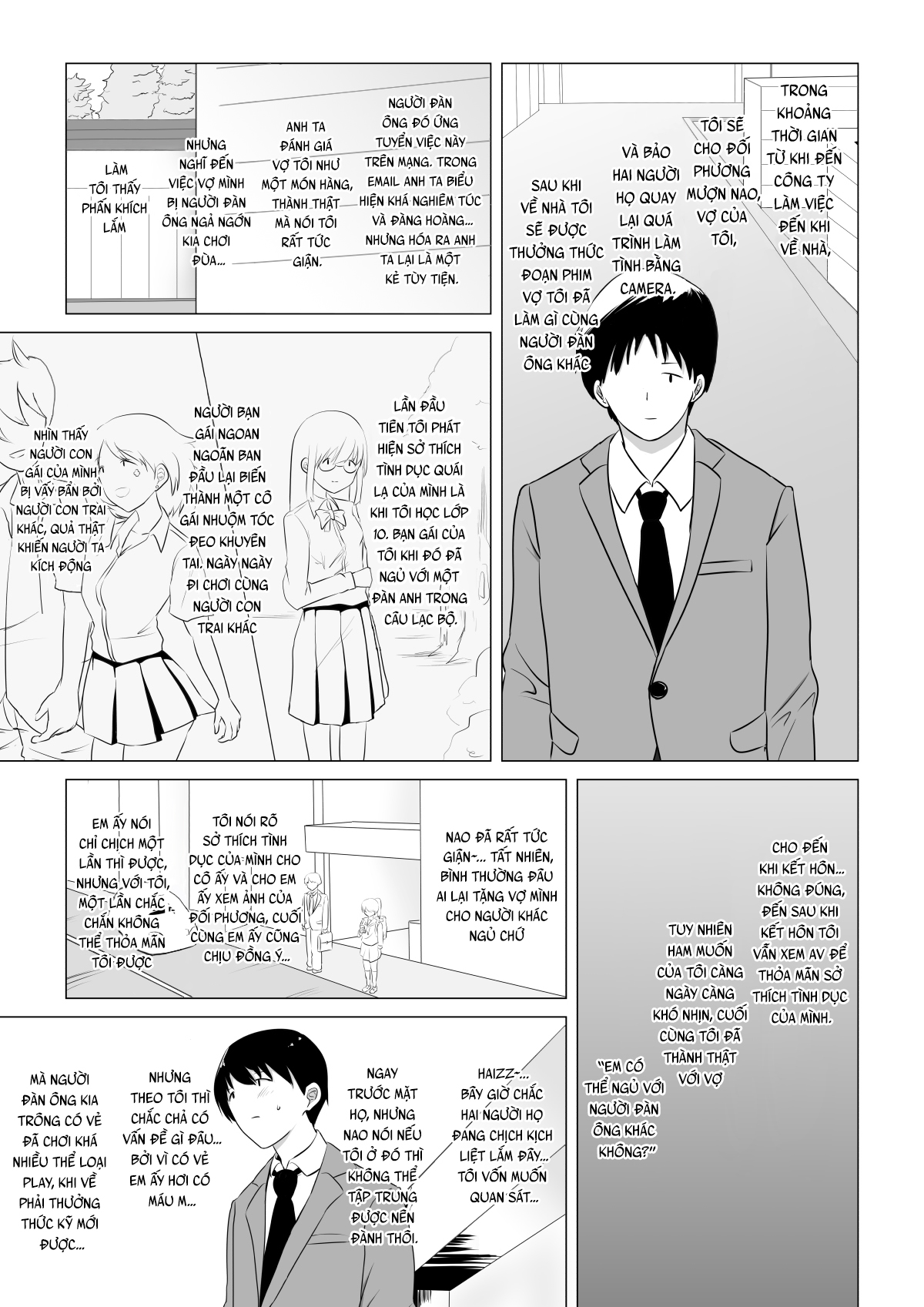 Đọc truyện hentai Chuyện vợ yêu của tôi bị người đàn ông khác nắm giữ - Oneshot
