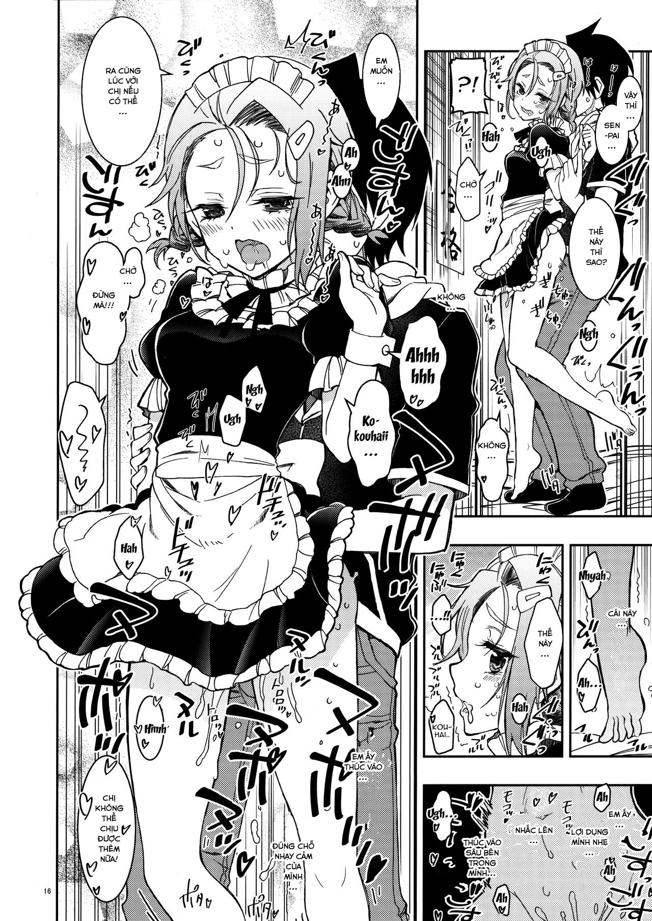 Đọc truyện hentai Bokutachi wa Fumino mo Asumi mo Kawaii (Bokutachi wa Benkyou ga Dekinai) - Oneshot