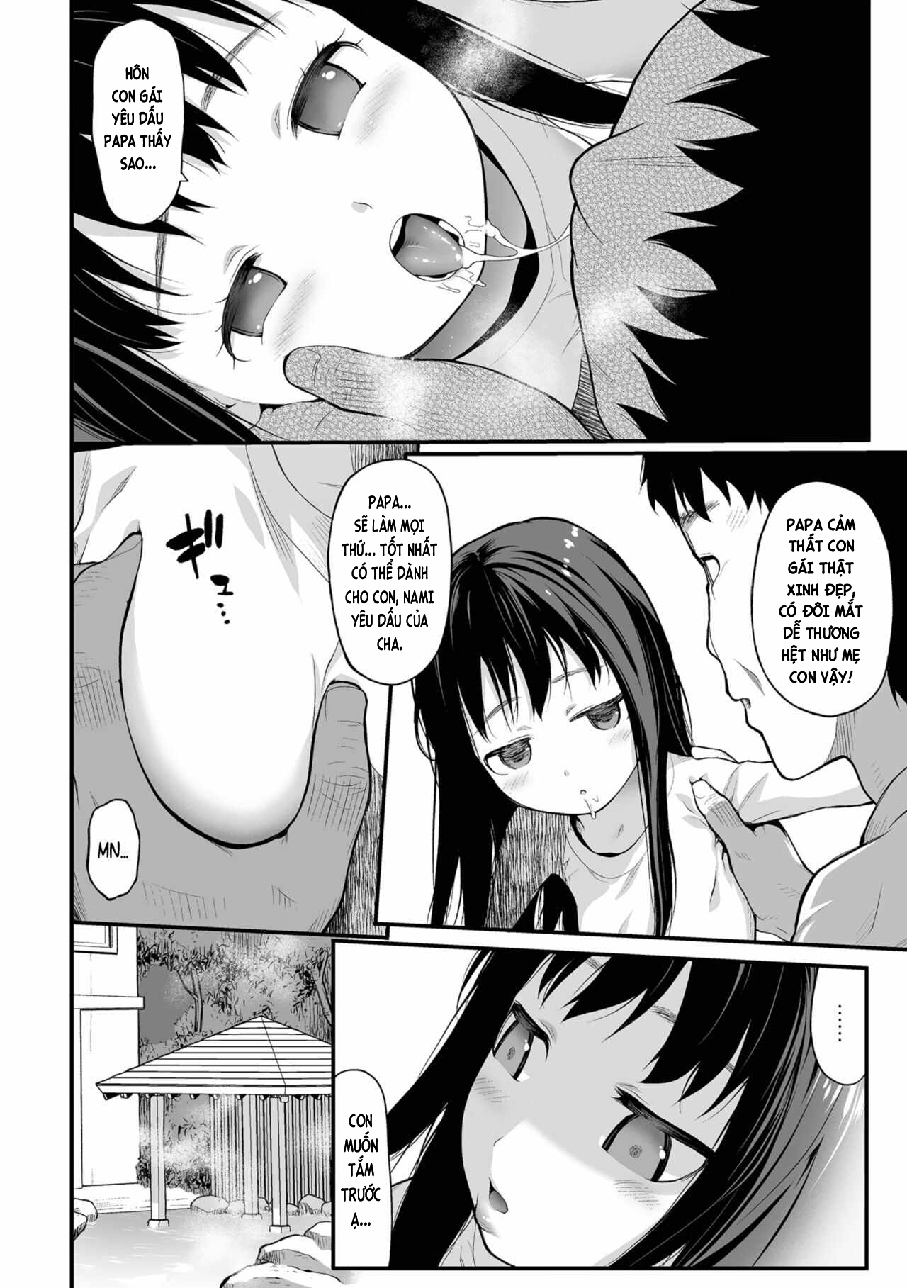 Đọc truyện hentai Câu chuyện về chuyến đi nghỉ dưỡng của hai cha con - Oneshot
