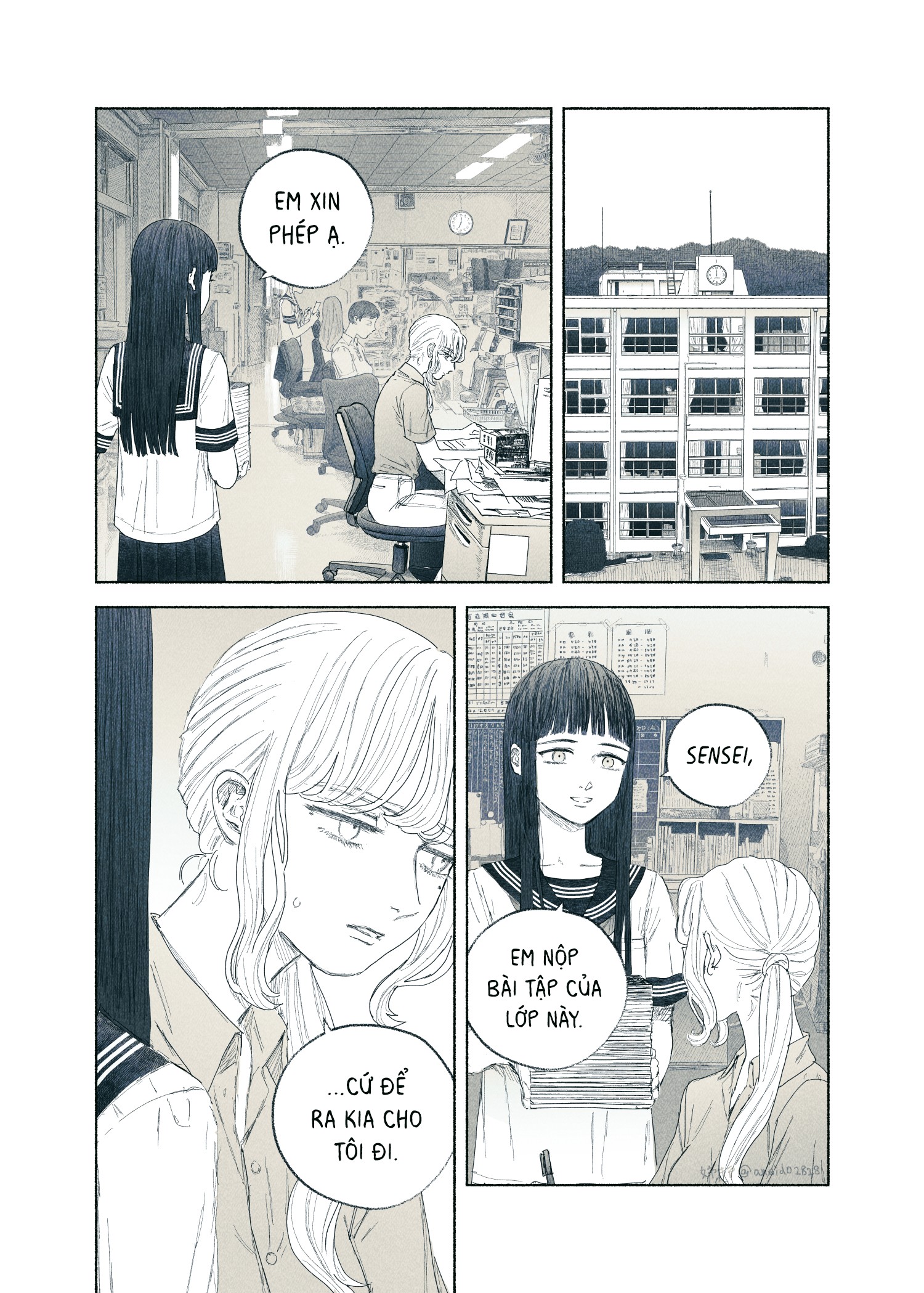 Đọc truyện hentai Chuyện về nữ giáo viên bị học sinh yandere nhấn chìm trong dục vọng - Tôi bị dằm trong tim