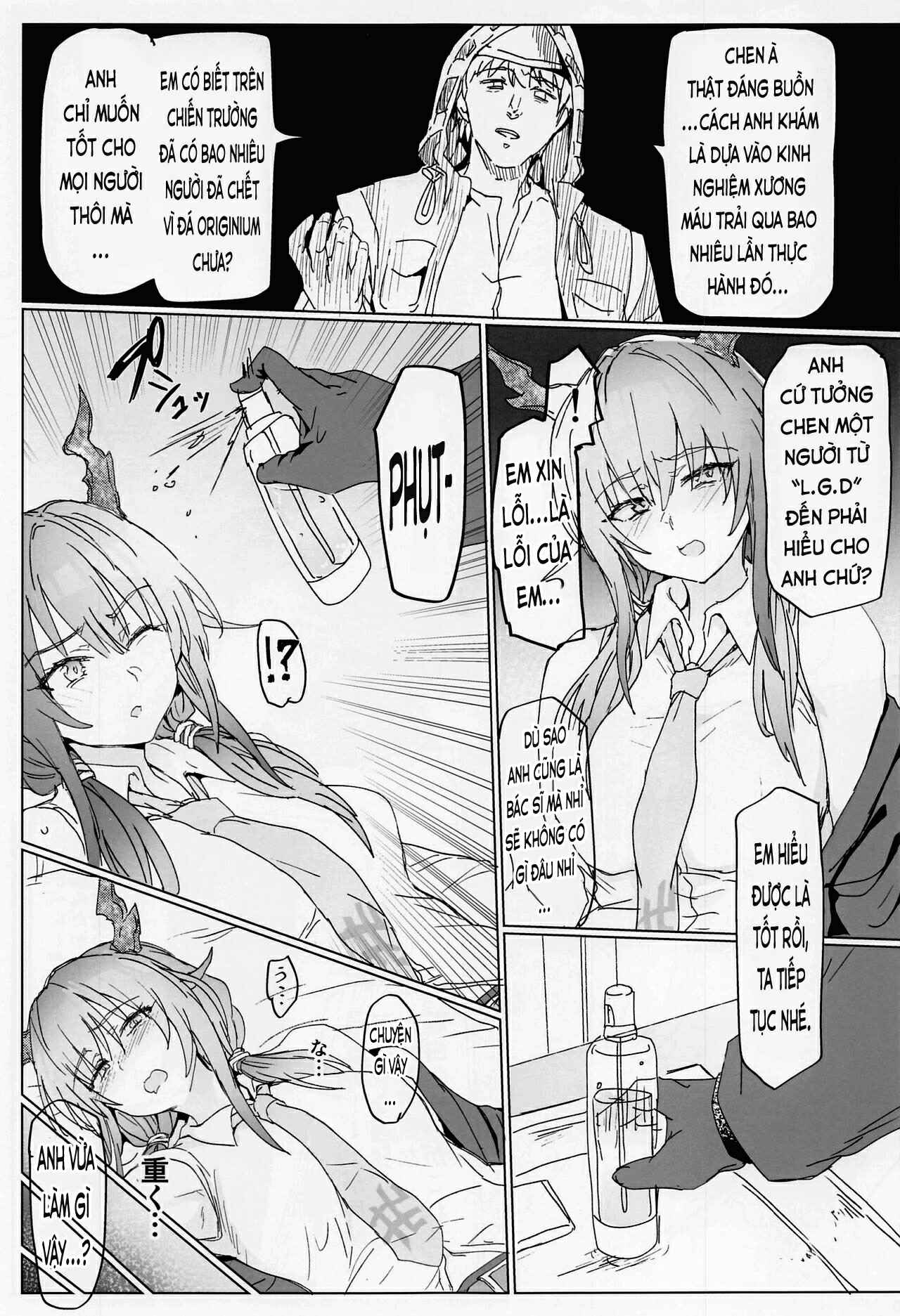 Đọc truyện hentai Dâm dục trong chiến đấu - Onesex Khám Bệnh