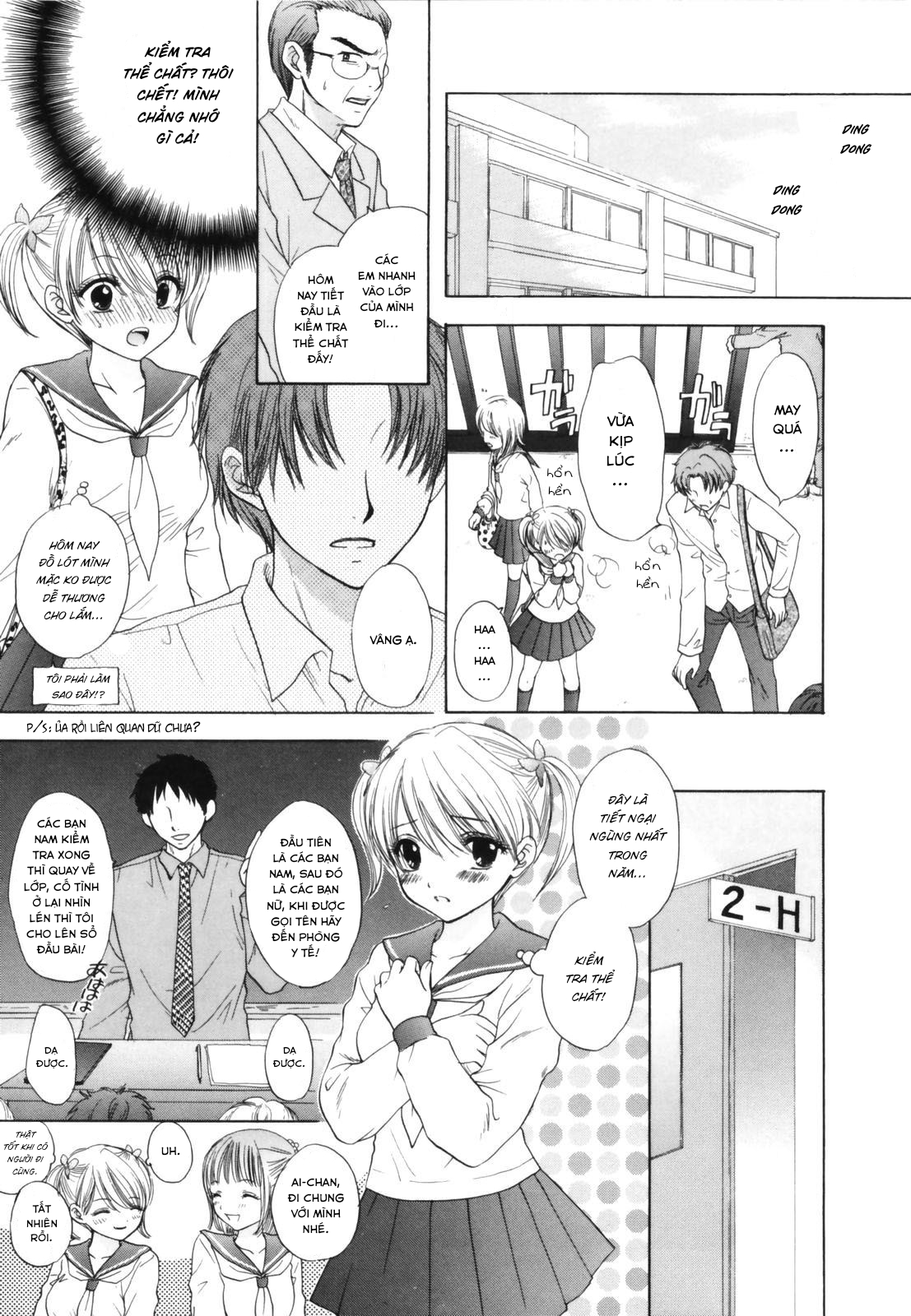 Đọc truyện hentai Cuộc đào thoát vĩ đại - Chap 5 kiểm tra thể chất