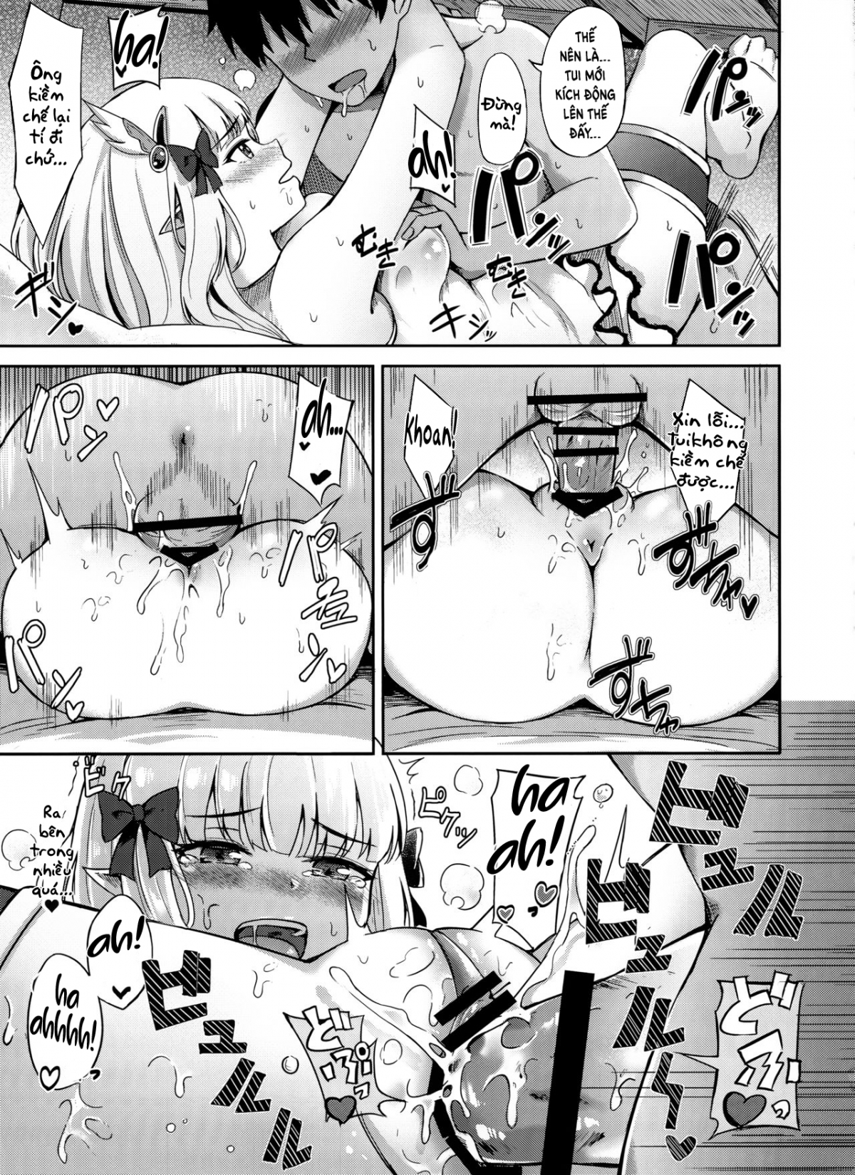 Đọc truyện hentai Saren no Himitsu Rendezvous - Oneshot