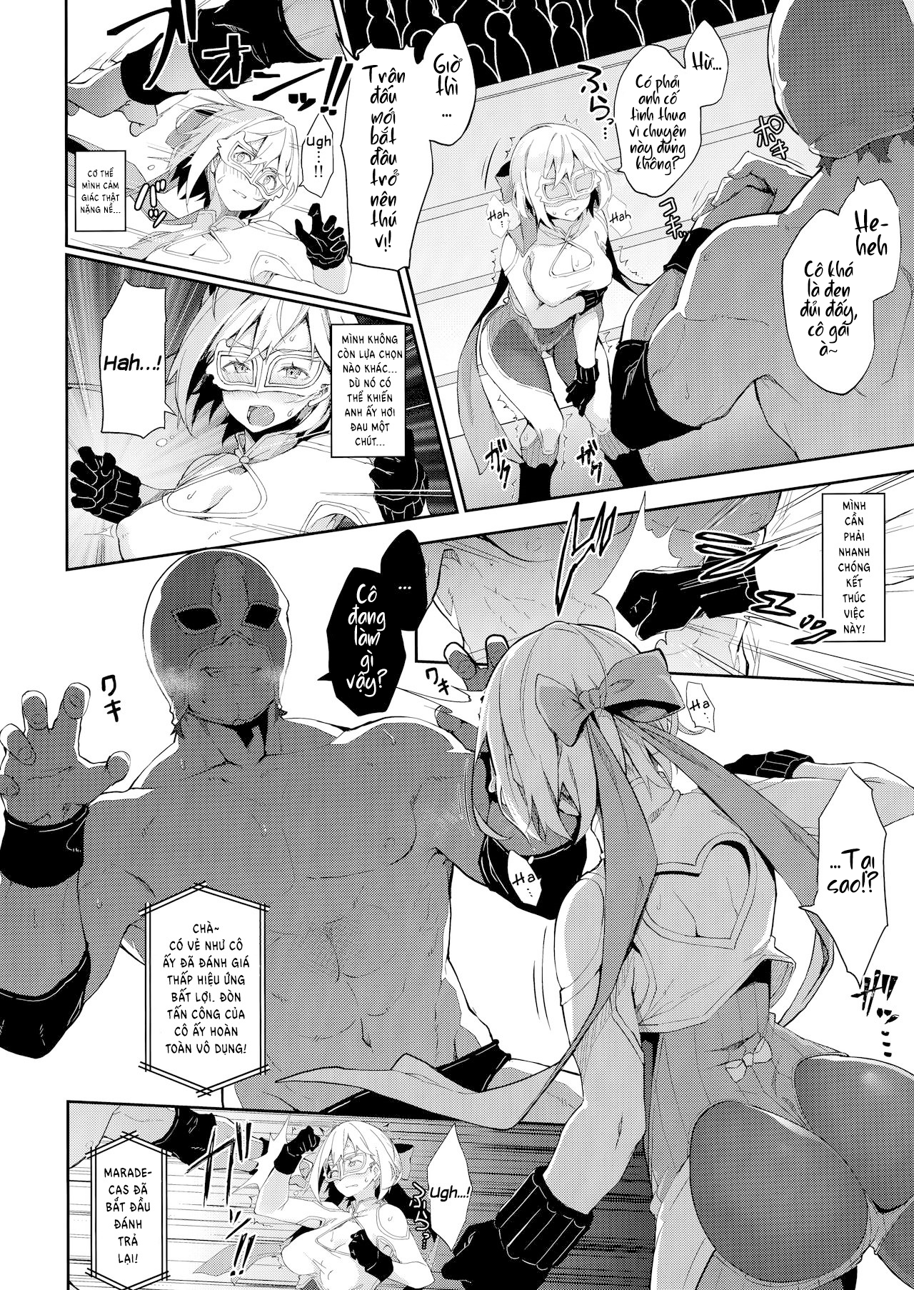 Đọc truyện hentai Djeeta vì quá bá đạo trong giải đấu vật nữ - Oneshot